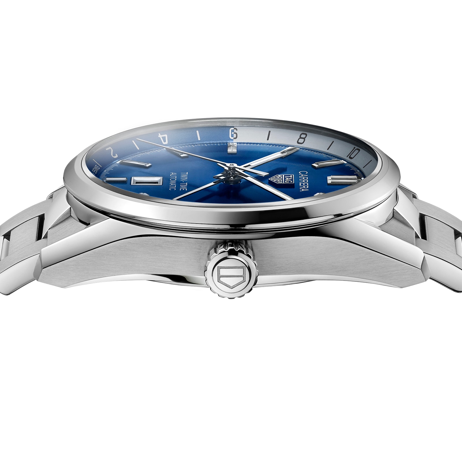 Replica TAG Heuer Carrera Three-Hand Twin-Time 41mm Automatic Mens details WBN201A.BA0640