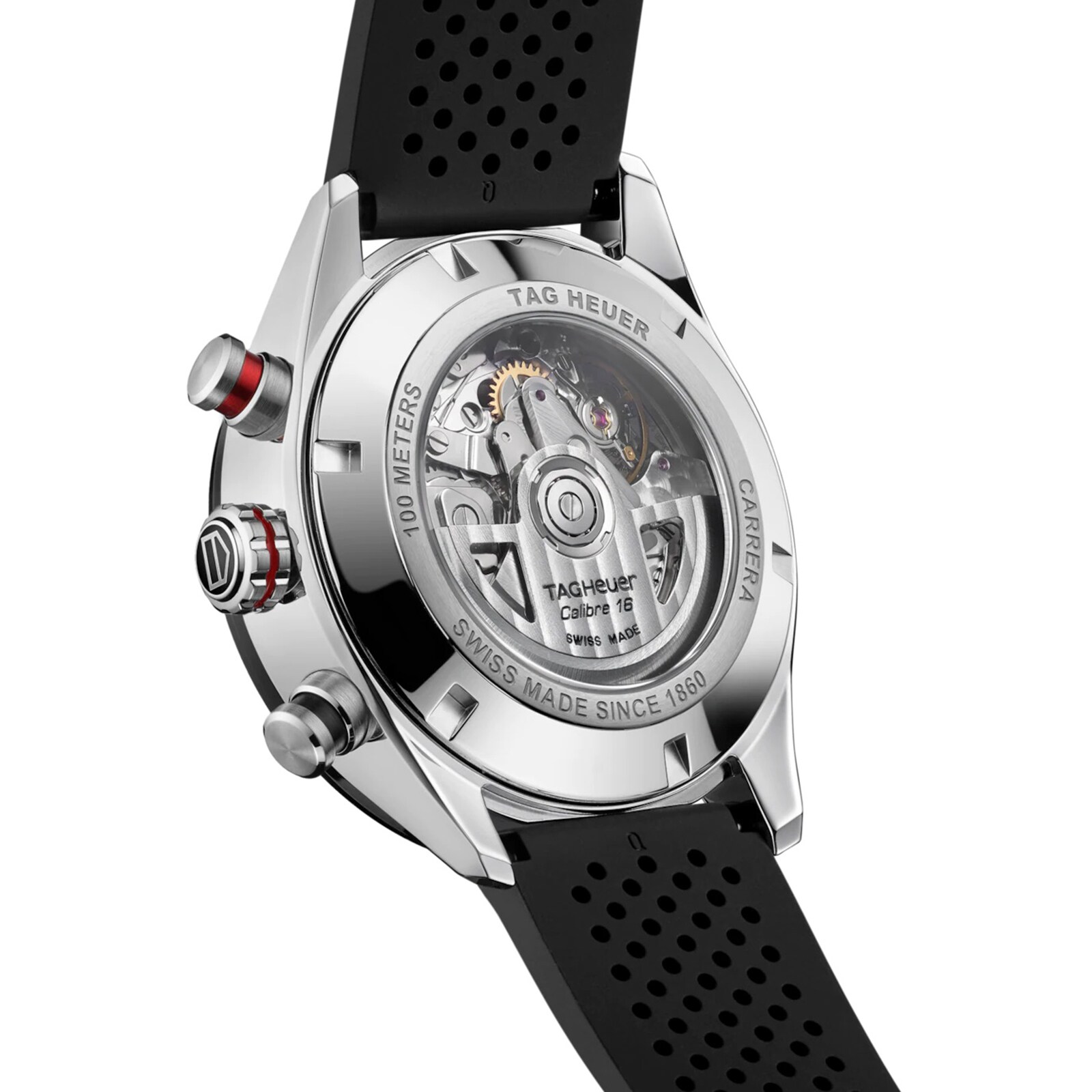 Replica TAG Heuer Carrera 44mm Mens details Rubber CBN2A1AA.FT6228
