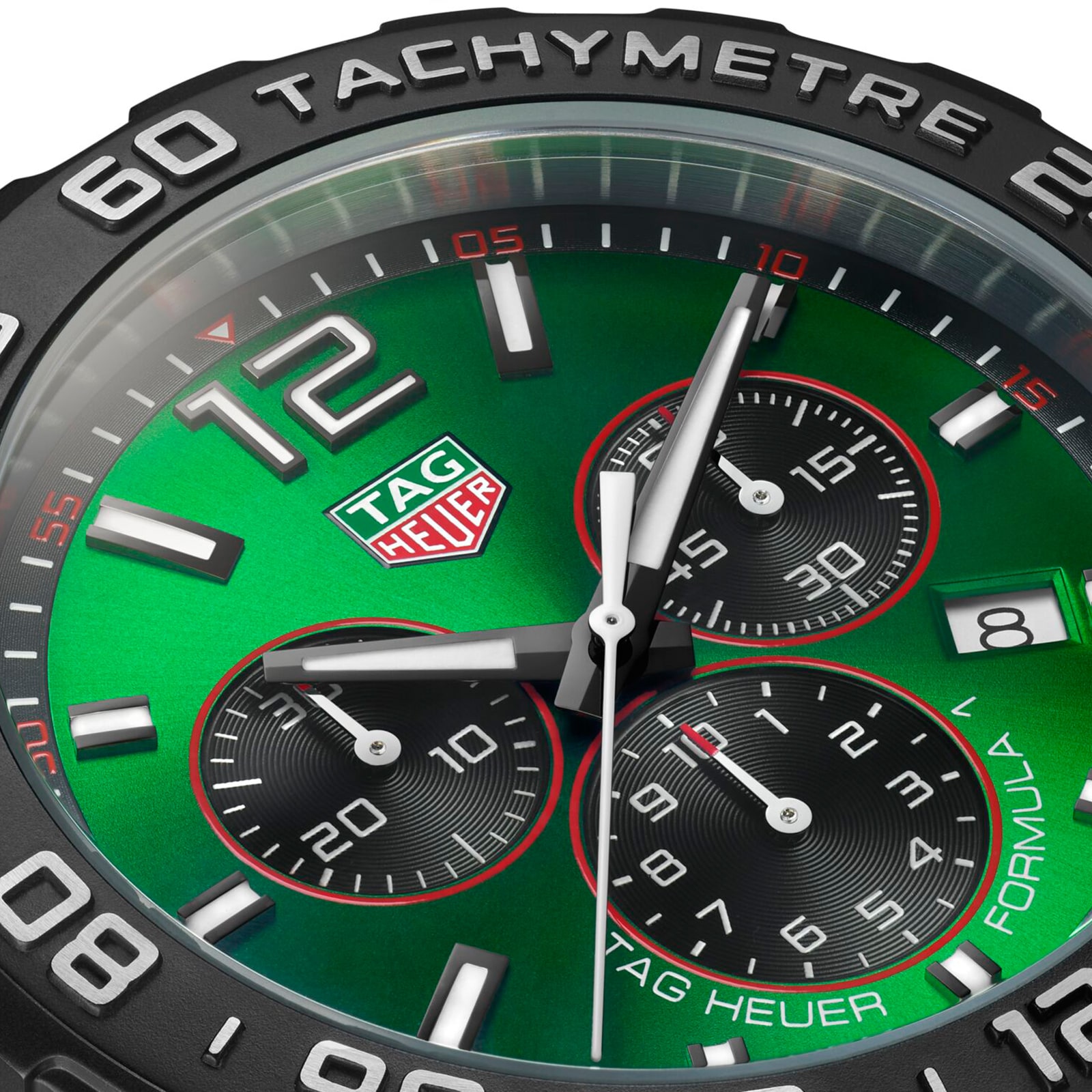 Replica TAG Heuer Formula 1 Chronograph 43mm Mens details Green CAZ101AP.FT8056 2 Replica TAG Heuer Formula 1 Chronograph 43mm Mens details Green CAZ101AP.FT8056