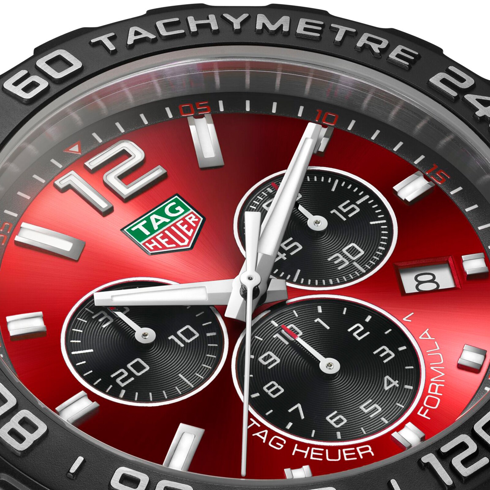 Replica TAG Heuer Formula 1 Chronograph 43mm Mens details Red CAZ101AN.FT8055