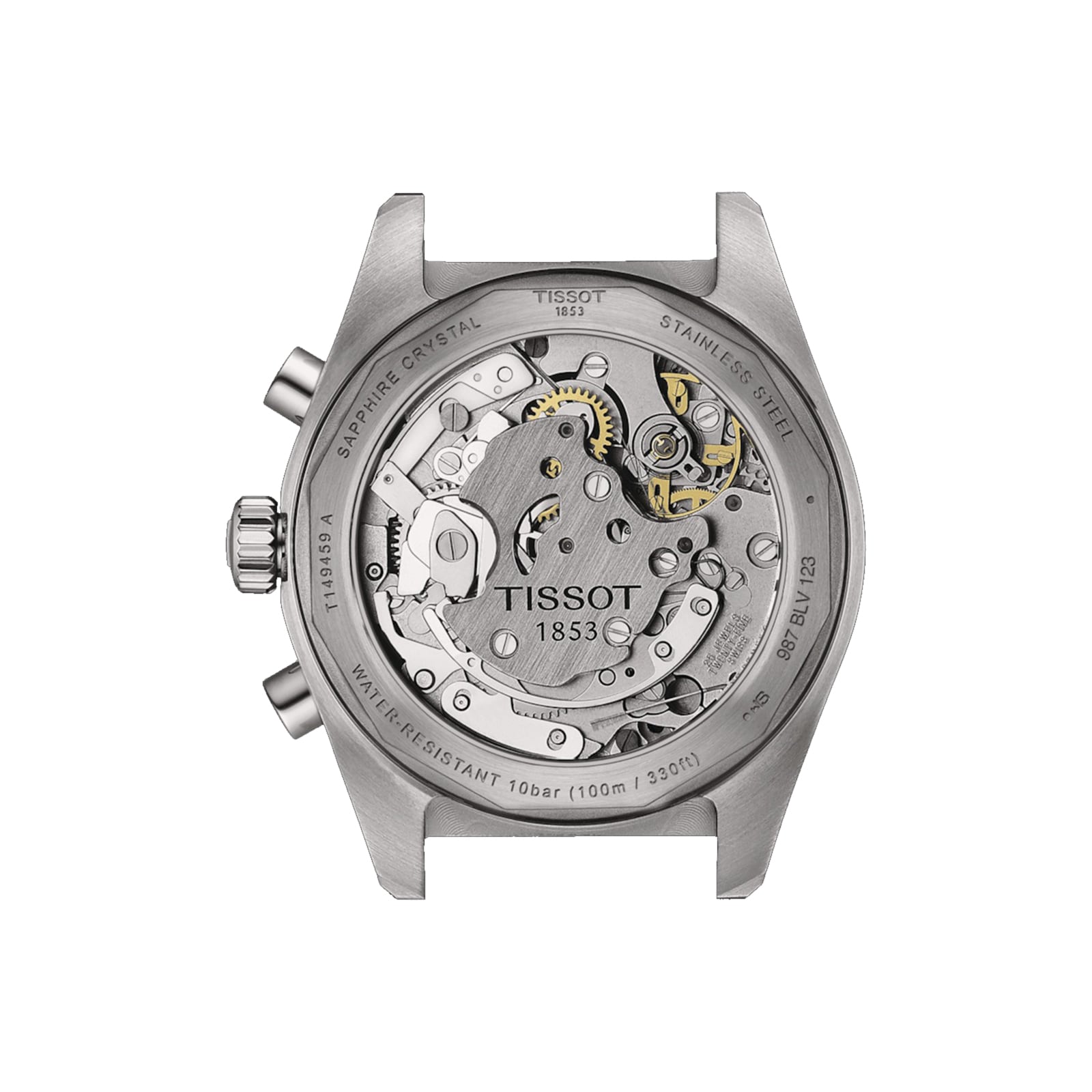 Replica Tissot PR516 Mechanical Chronograph 41mm Mens details Black T1494592105100
