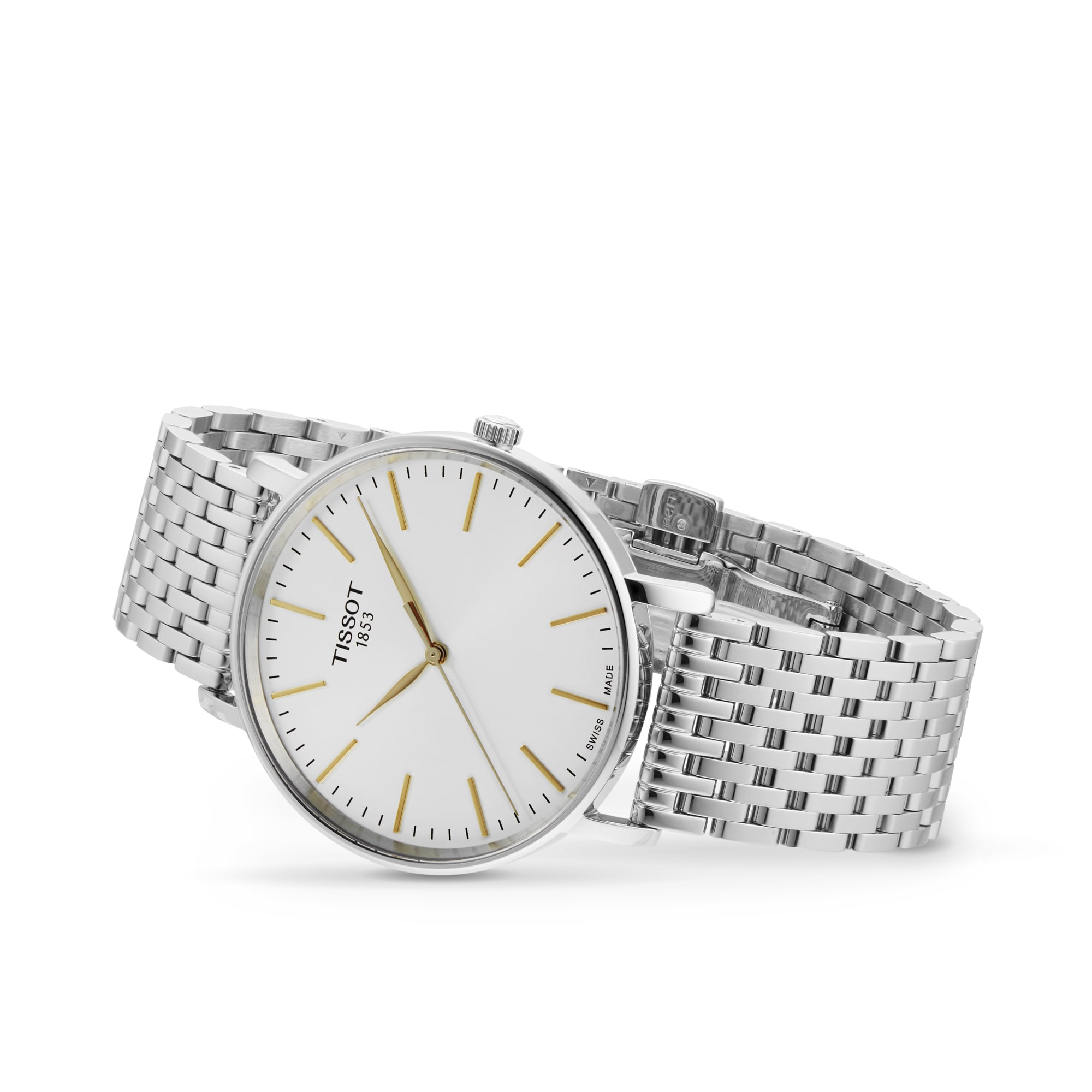 Replica Tissot T-Classic EveryTime 40mm Mens details Silver T1434101101101