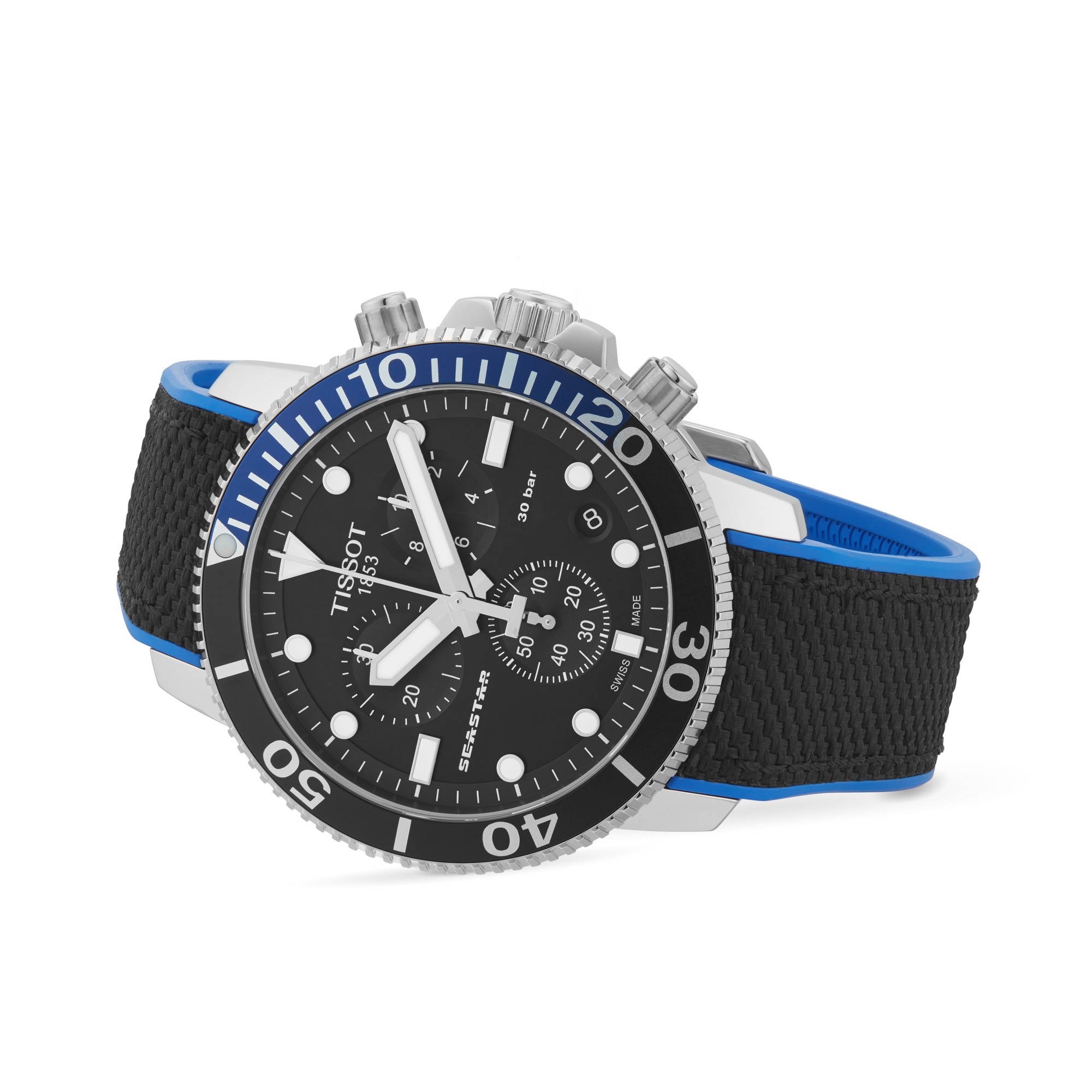 Replica Tissot T-Sport Seastar 1000 Chronograph 45.5mm Mens details T1204171705103 2 Replica Tissot T-Sport Seastar 1000 Chronograph 45.5mm Mens details T1204171705103