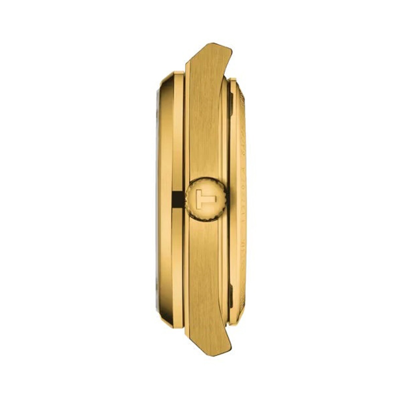 Replica Tissot PRX Powermatic 80 35mm Unisex details Gold T1372073302100 2 Replica Tissot PRX Powermatic 80 35mm Unisex details Gold T1372073302100