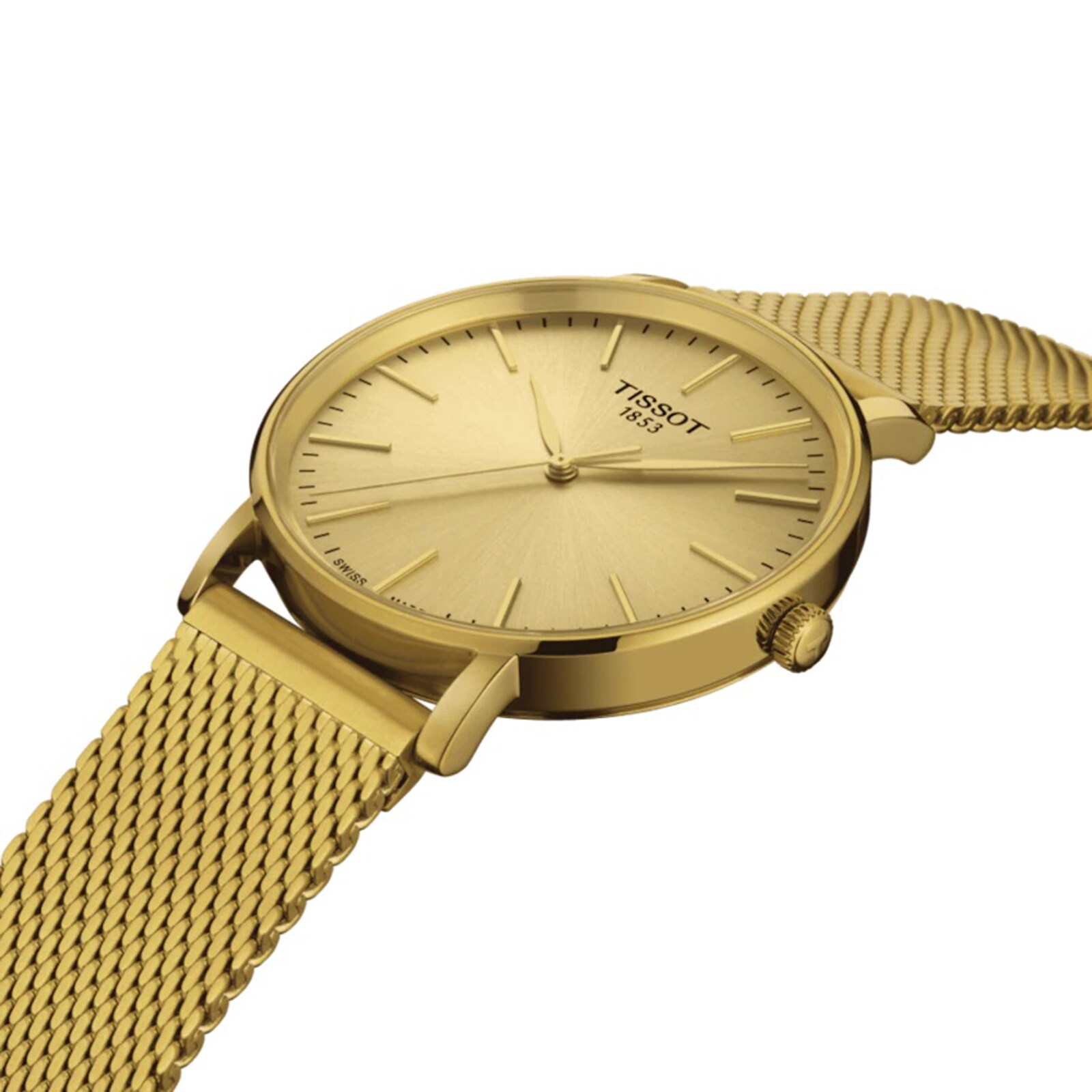 Replica Tissot Everytime Gold 40mm Mens details T1434103302100