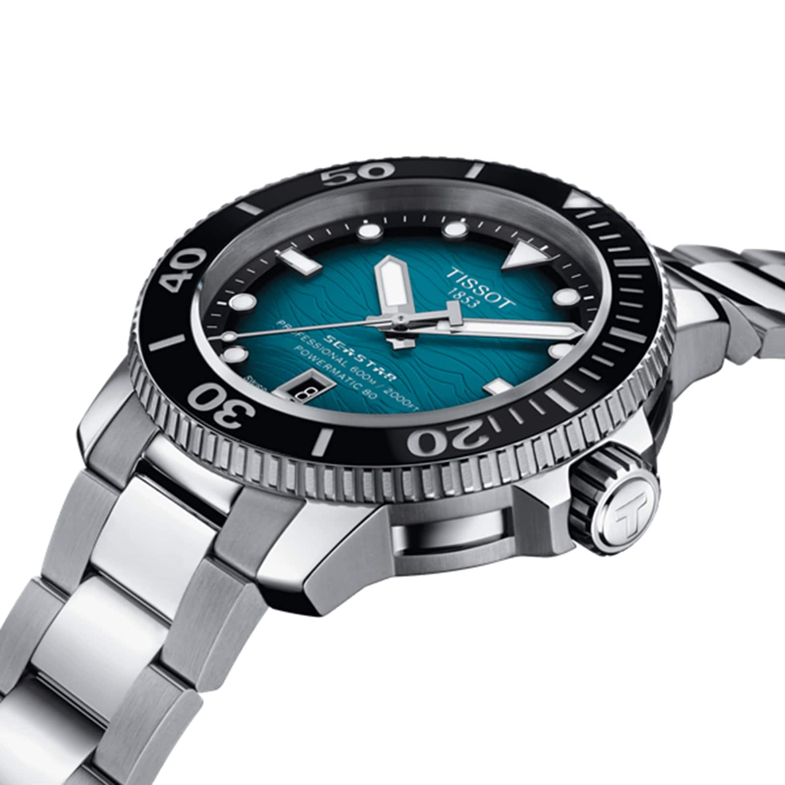 Replica Tissot Seastar 2000 Professional Powermatic 80 46mm Mens details T1206071104100 2 Replica Tissot Seastar 2000 Professional Powermatic 80 46mm Mens details T1206071104100