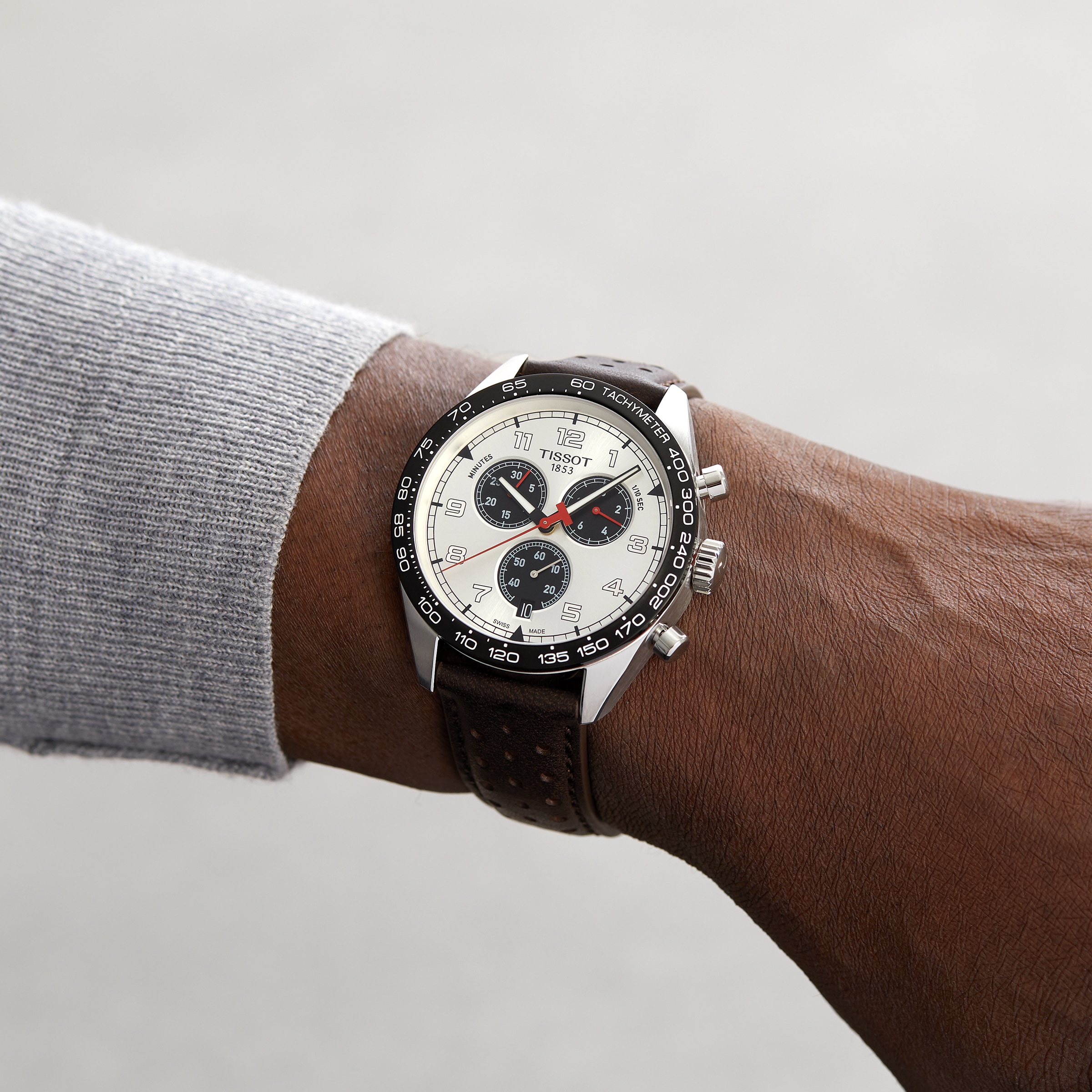 Replica Tissot T-Sport PRS516 Chronograph 45mm Mens details Silver T1316171603200
