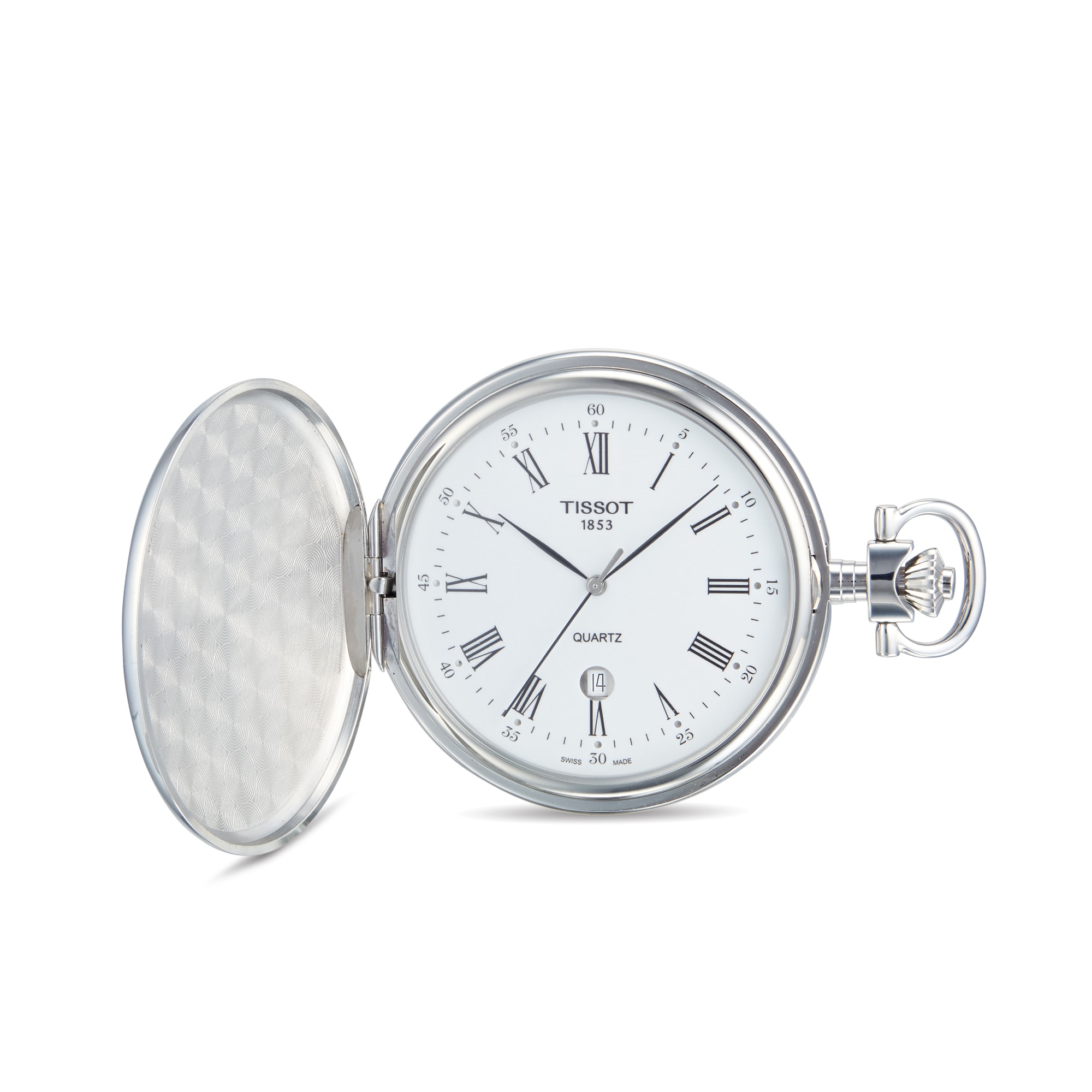 Replica Tissot Savonette Full Hunter Pocketwatch 48.5mm T83655313