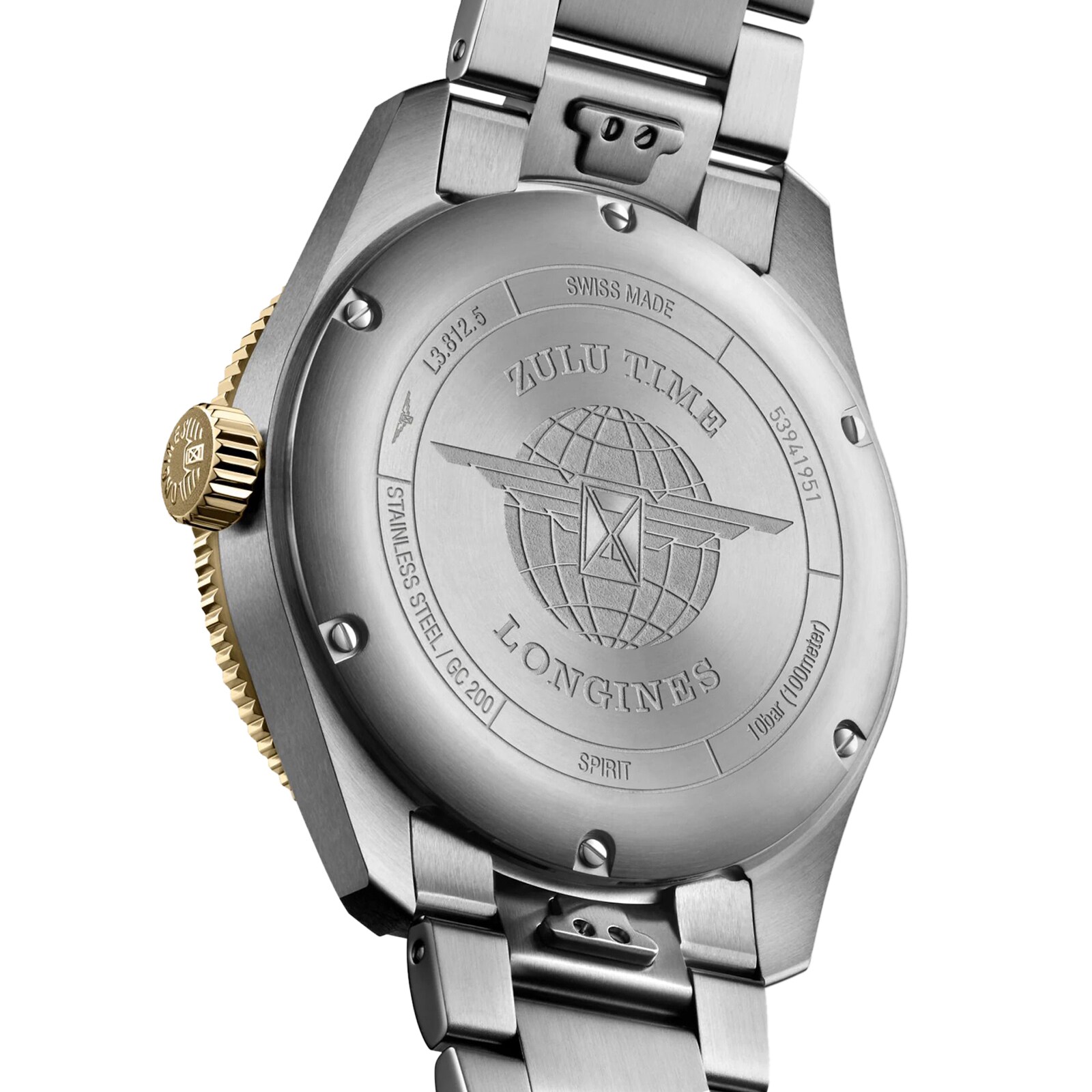 Replica Longines Spirit Zulu Time 42mm Mens details L38125536 2 Replica Longines Spirit Zulu Time 42mm Mens details L38125536