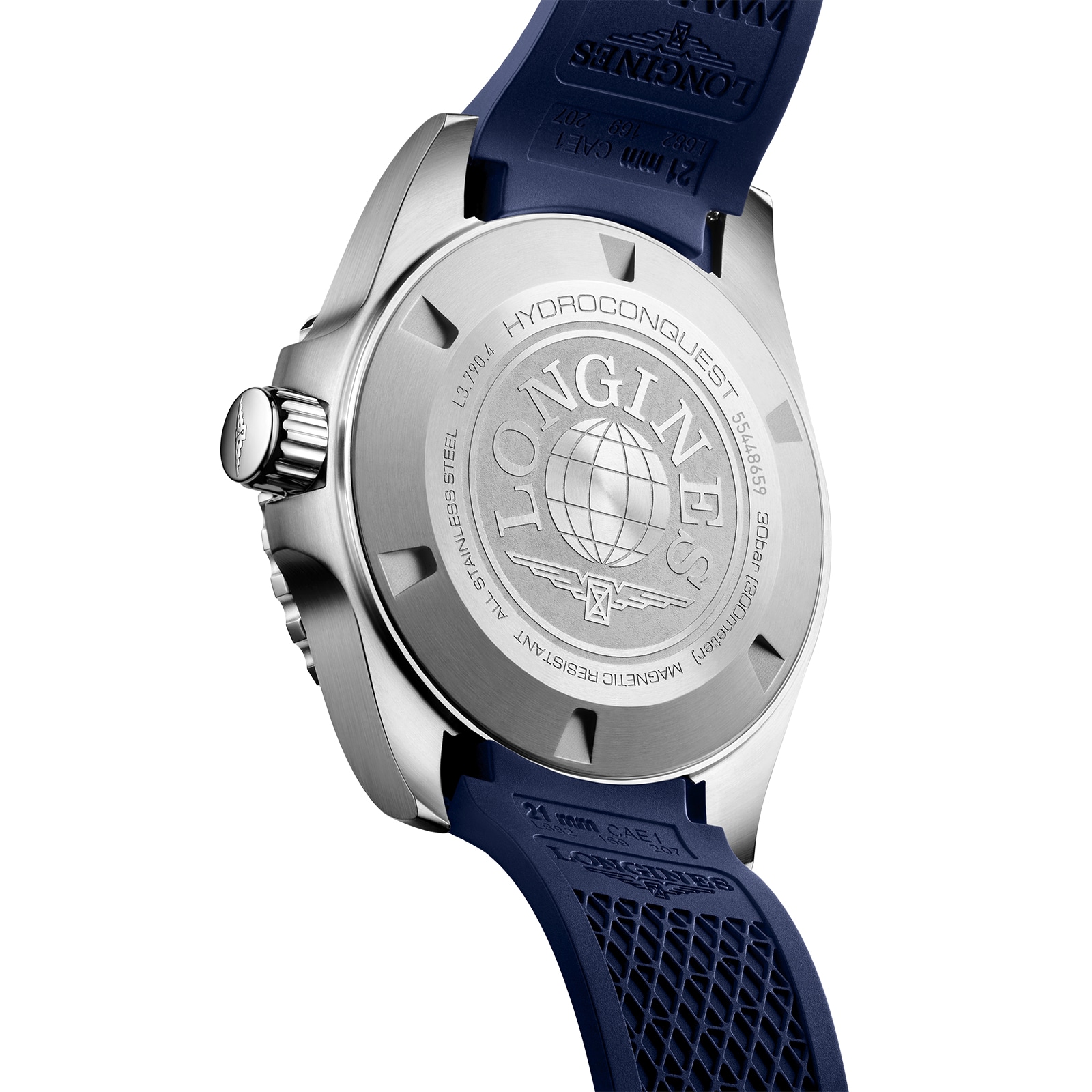 Replica Longines Hydroconquest 41mm Mens details Blue Rubber L37904969 2 Replica Longines Hydroconquest 41mm Mens details Blue Rubber L37904969