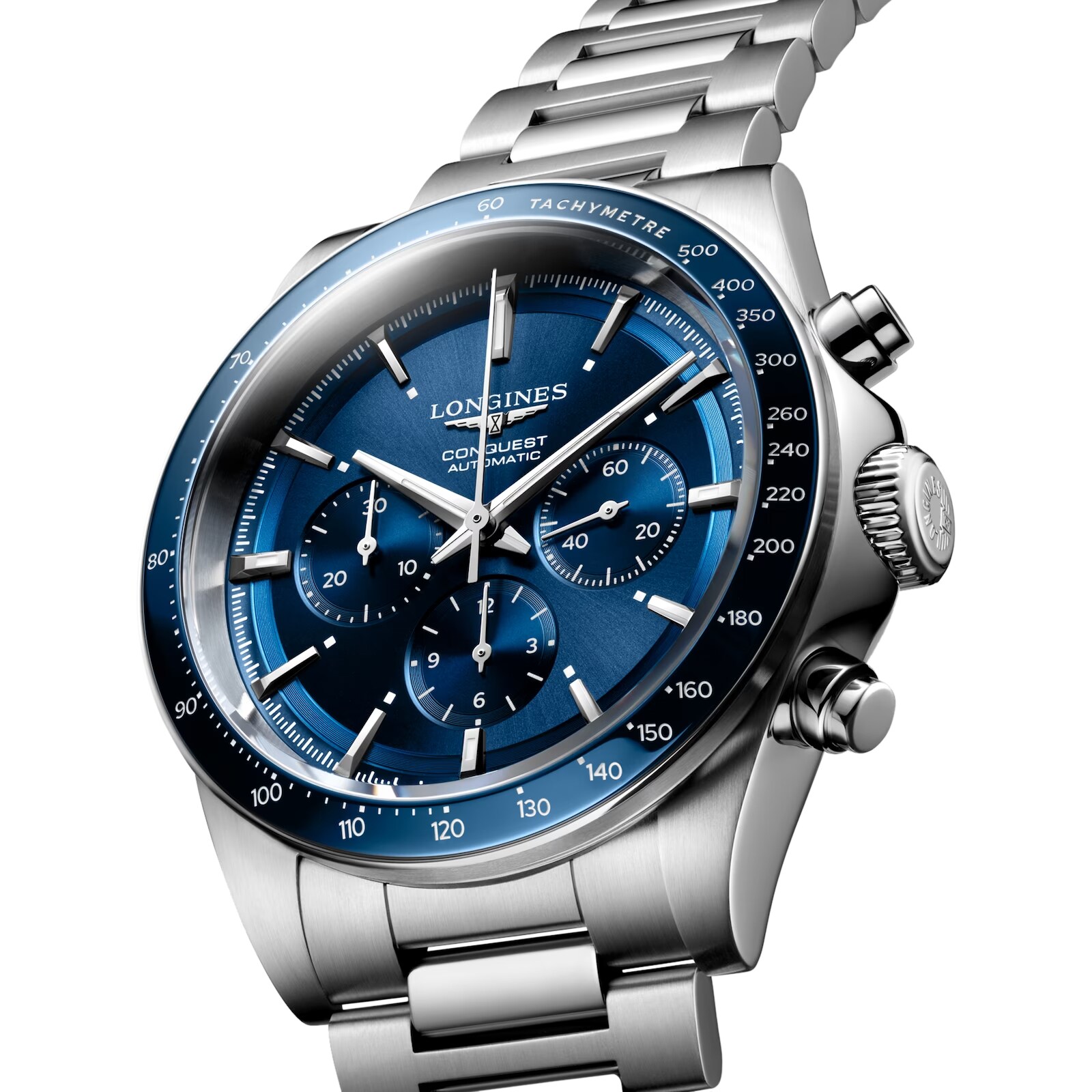 Replica Longines Conquest 42mm Mens details Blue L38354926 2 Replica Longines Conquest 42mm Mens details Blue L38354926