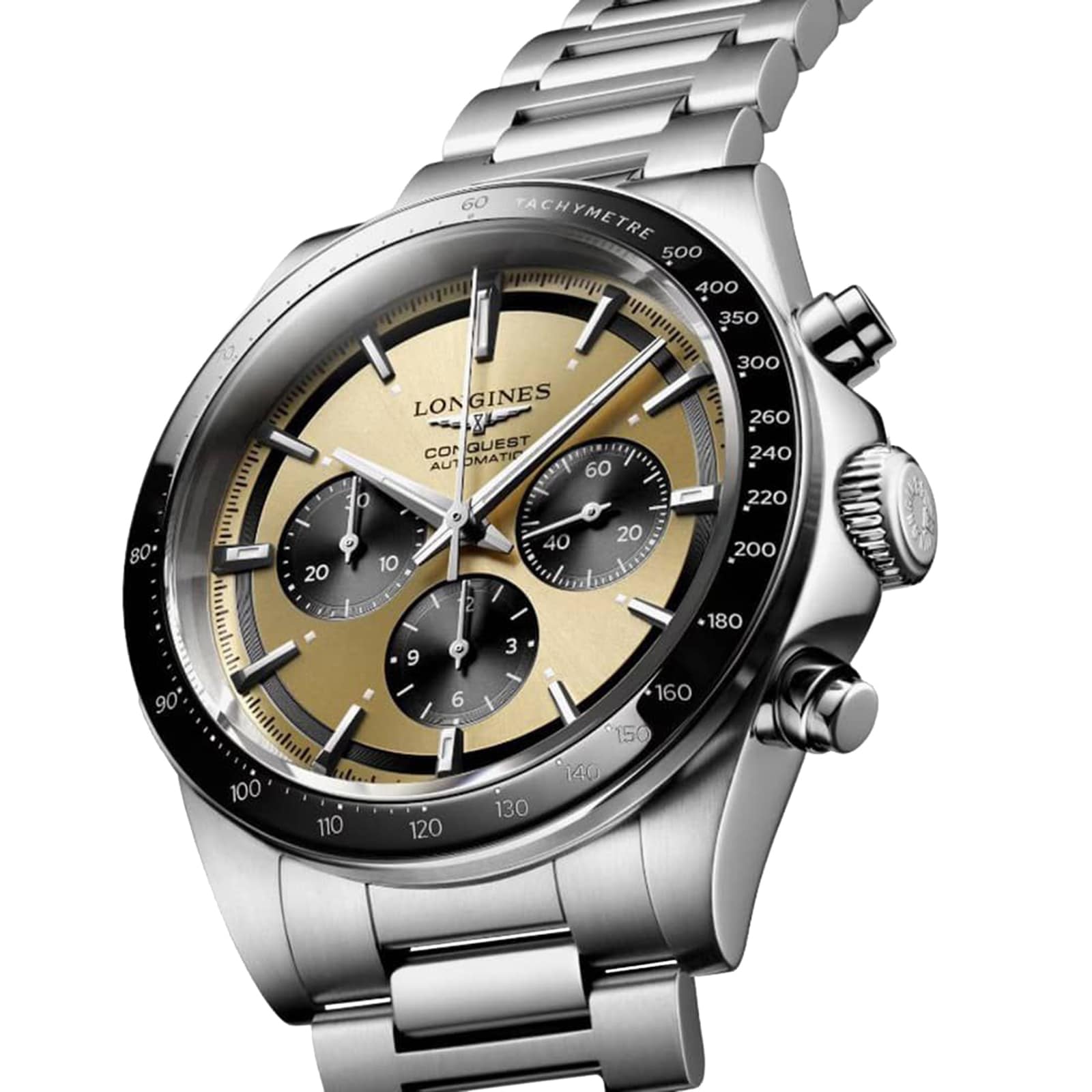 Replica Longines Conquest Chronograph 42mm Mens details Brown L38354326 2 Replica Longines Conquest Chronograph 42mm Mens details Brown L38354326
