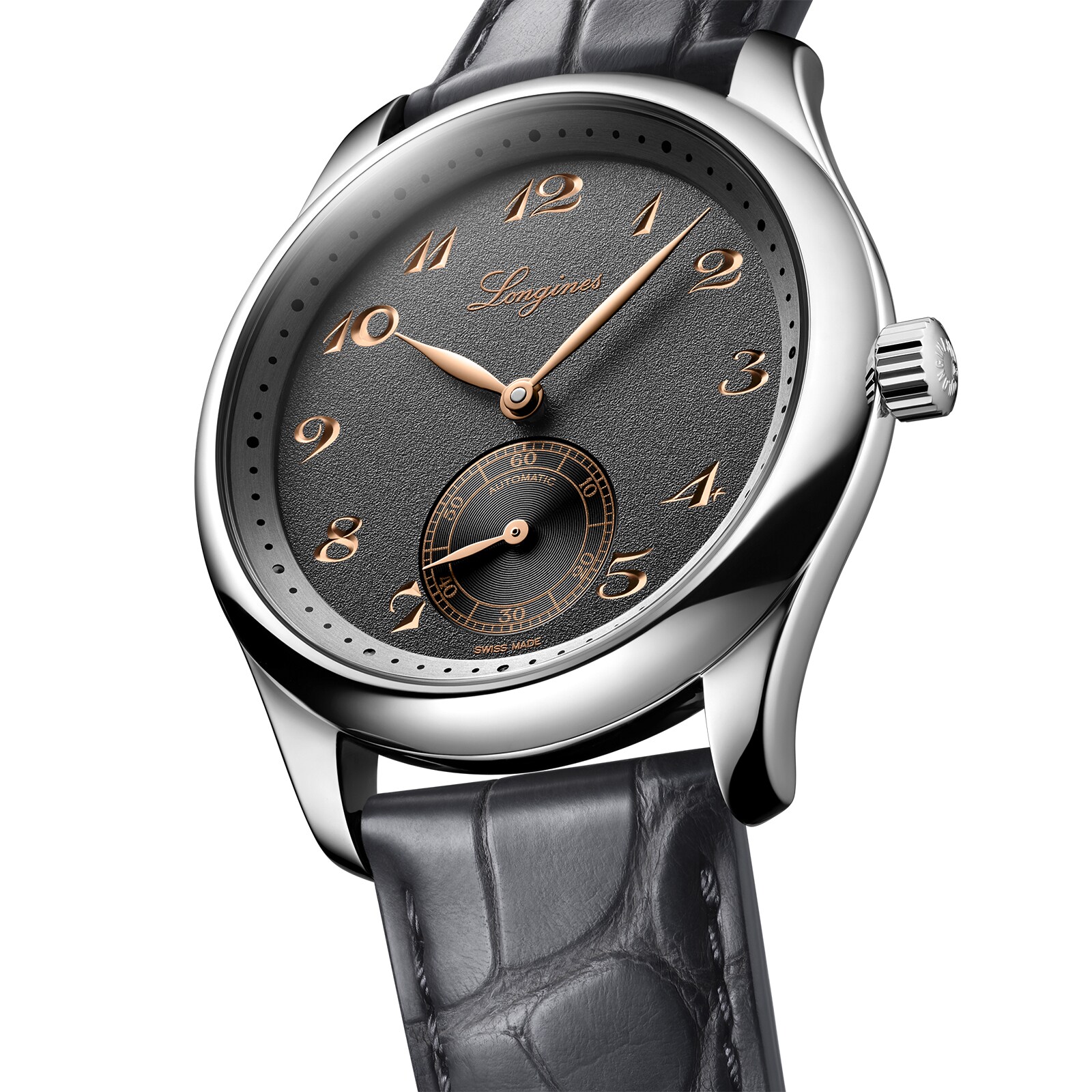 Replica Longines Master Collection 38.5mm Mens details Grey L28434632