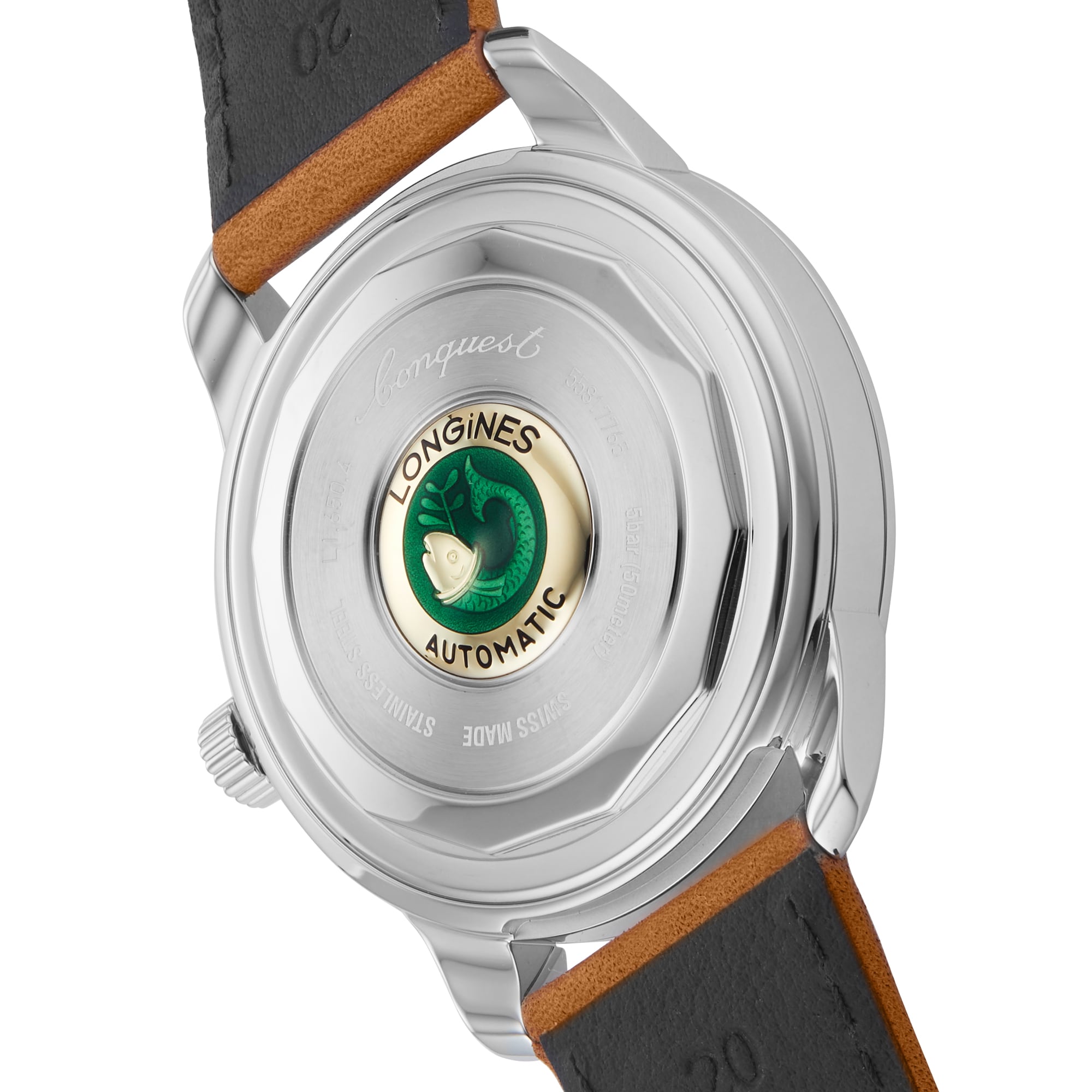Replica Longines Conquest Heritage Automatic Mens details 40mm L16504722 2 Replica Longines Conquest Heritage Automatic Mens details 40mm L16504722