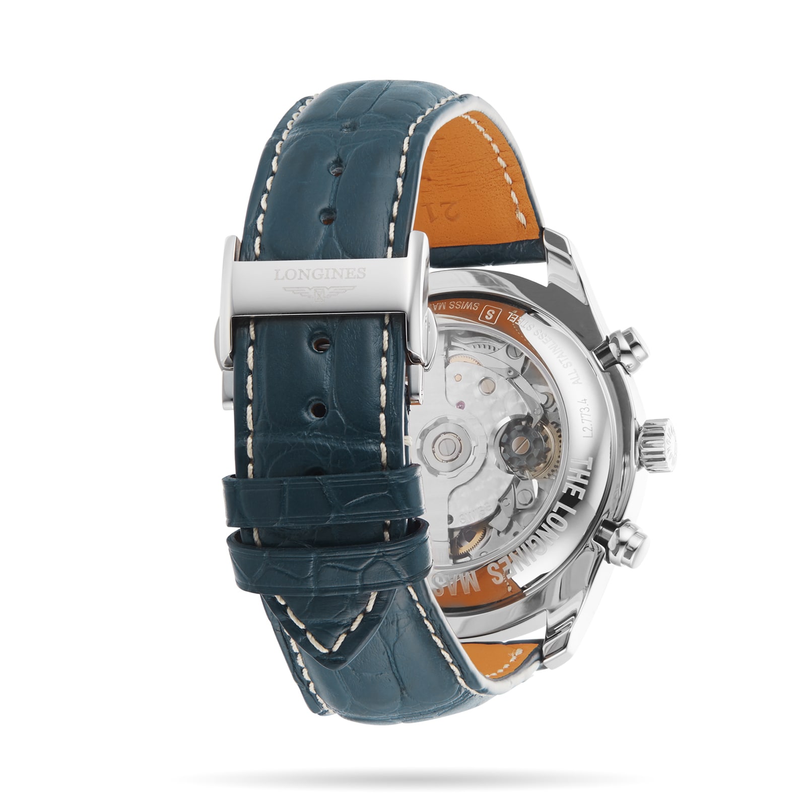 Replica Longines Master Collection 42mm Mens details Sunray Blue L27734920