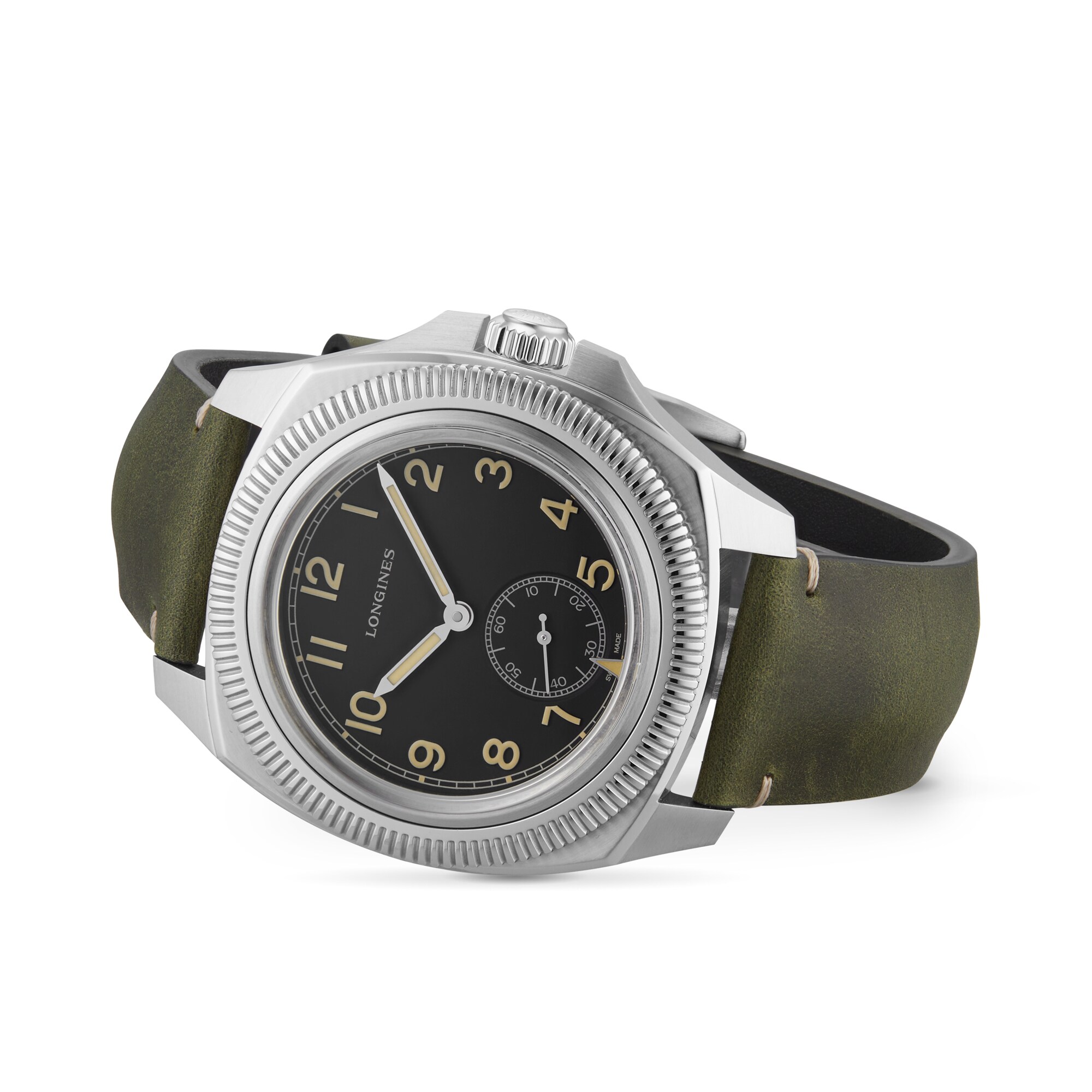 Replica Longines Majetek Black and Green Automatic 43mm Mens details L28384532 2 Replica Longines Majetek Black and Green Automatic 43mm Mens details L28384532