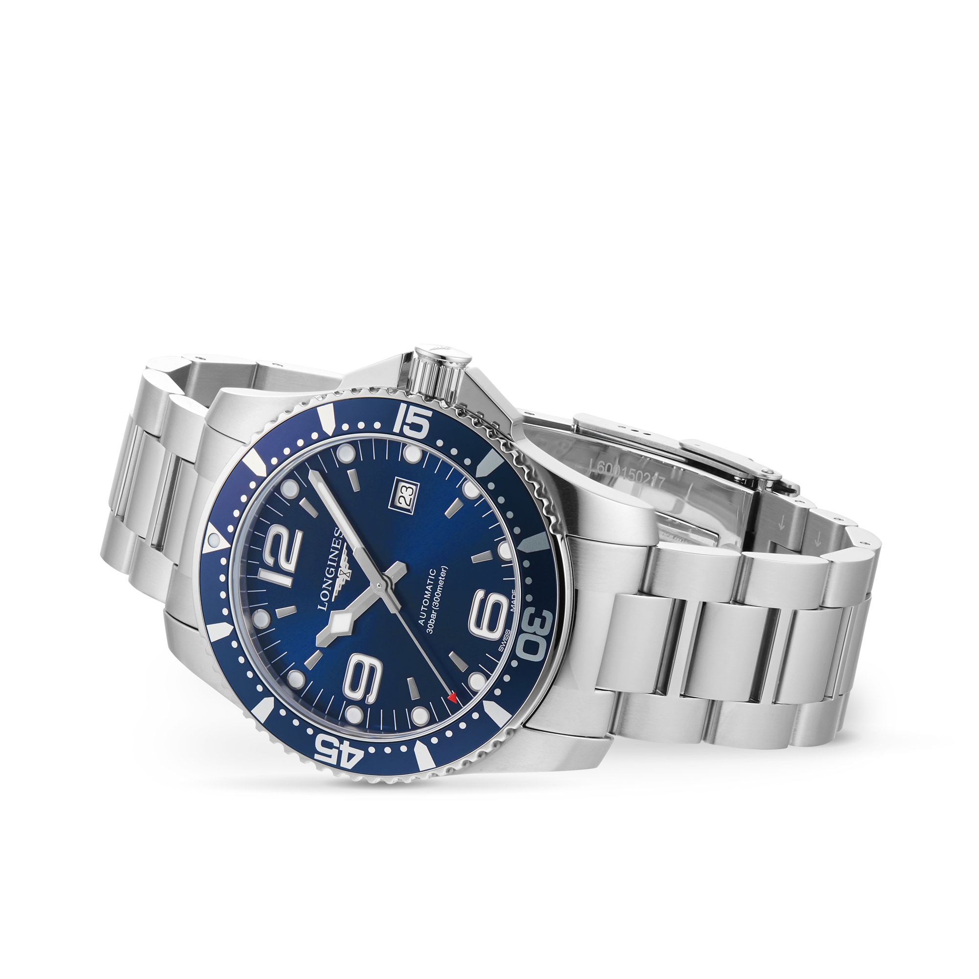 Replica Longines HydroConquest 44mm Mens details Blue L38414966 2 Replica Longines HydroConquest 44mm Mens details Blue L38414966