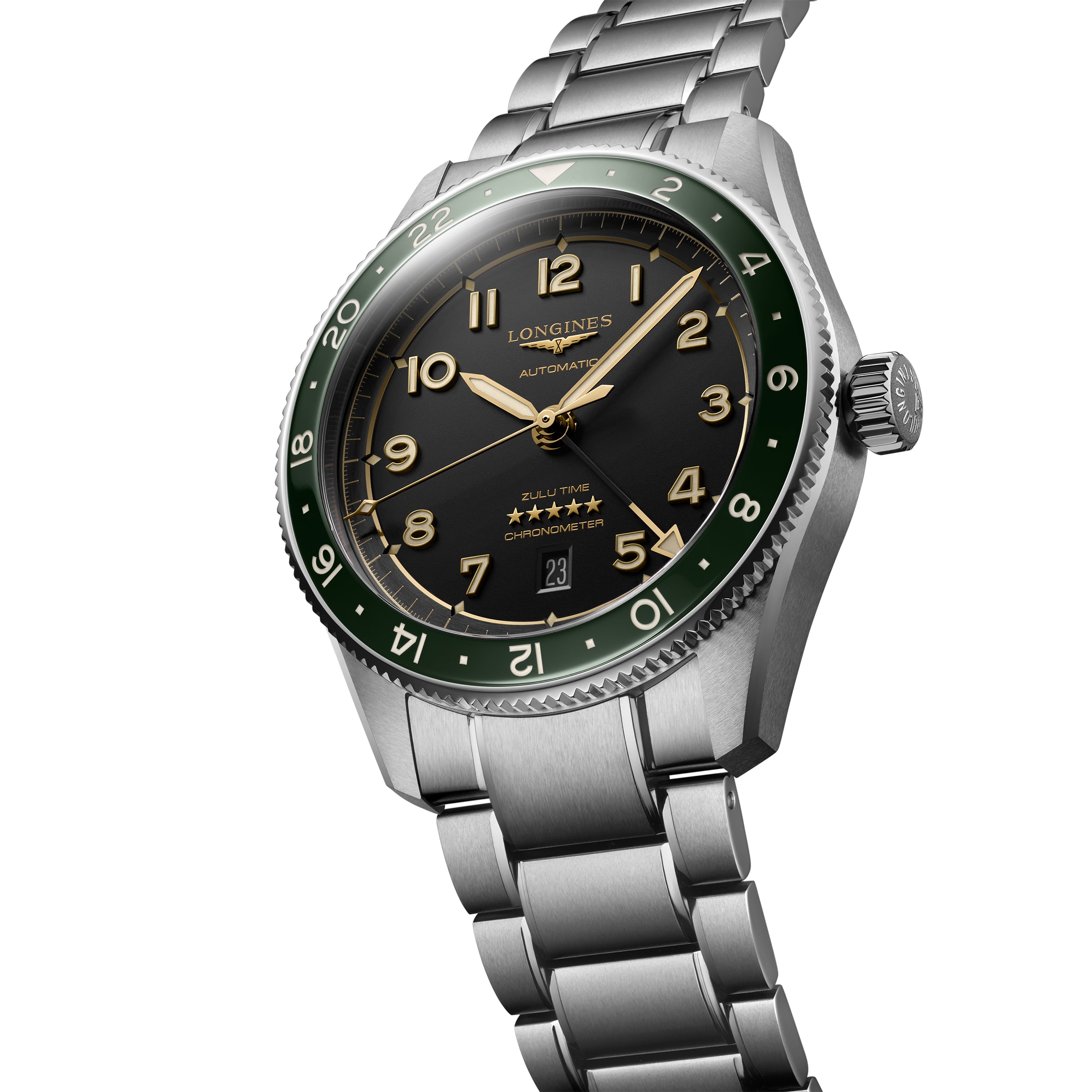 Replica Longines Spirit Zulu Time Pioneering time zones 42mm L38124636