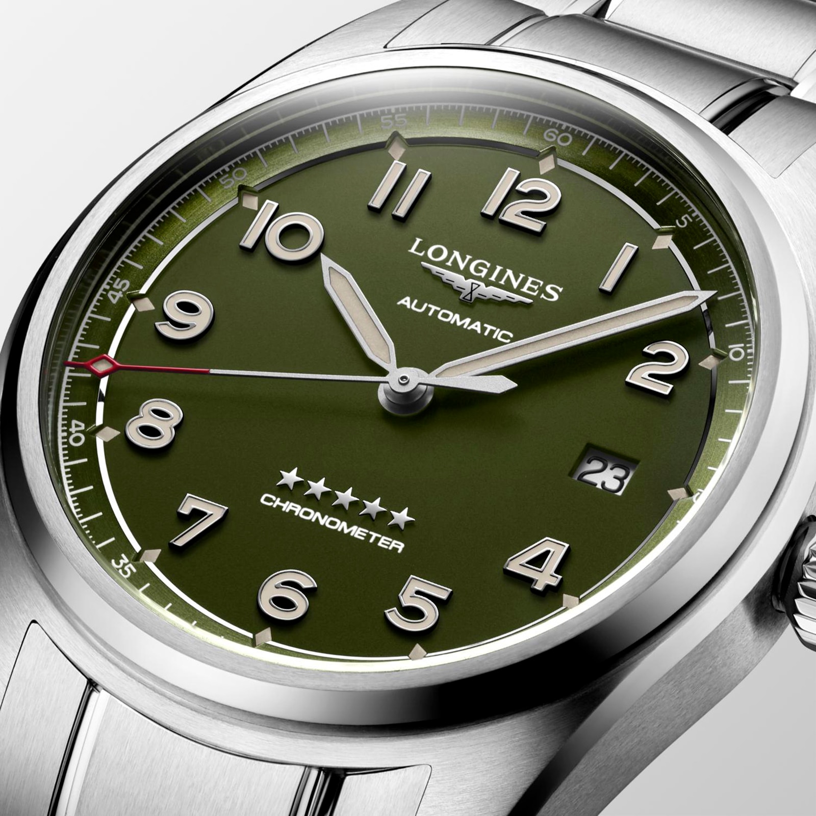 Replica Longines Spirit 40mm Mens details L38104036