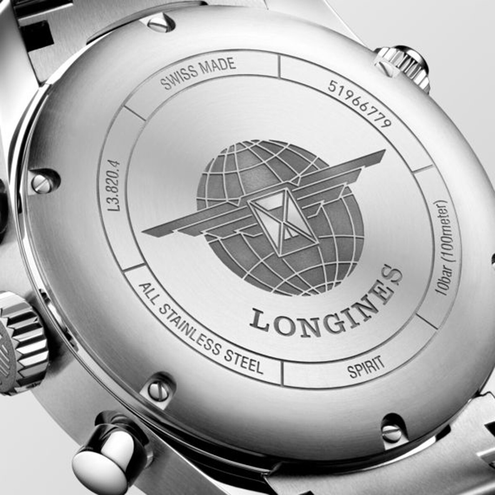 Replica Longines Spirit 42mm Mens details L38204936 2 Replica Longines Spirit 42mm Mens details L38204936