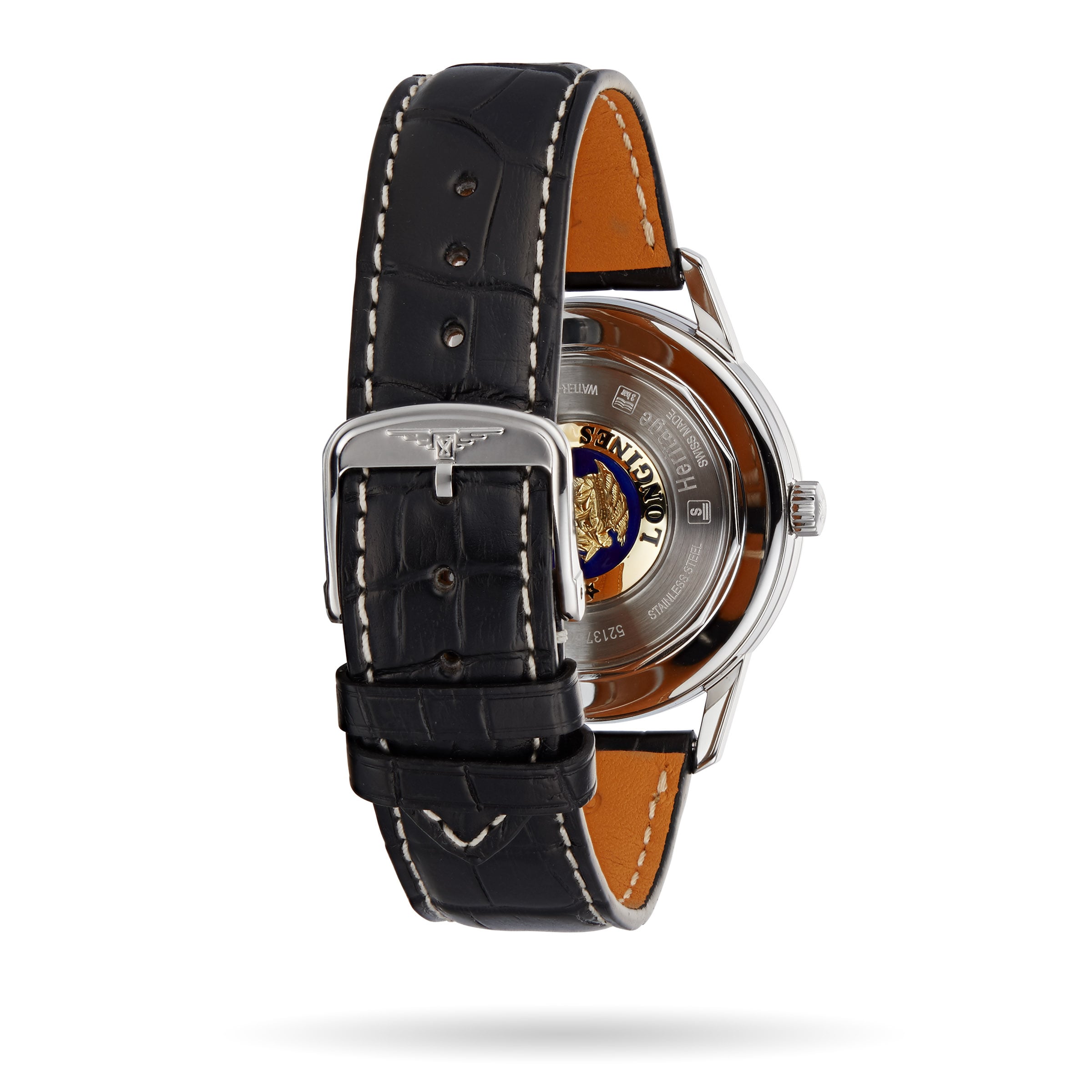 Replica Longines Flagship Heritage 38.5mm Mens details L47954580 2 Replica Longines Flagship Heritage 38.5mm Mens details L47954580