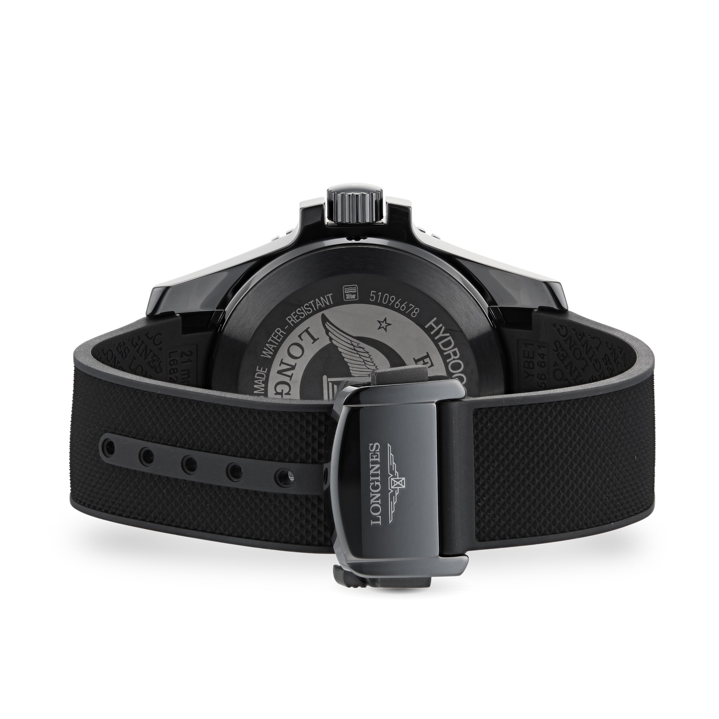 Replica Longines All-black Ceramic Hydroconquest 43mm Automatic Mens details L37844569 2 Replica Longines All-black Ceramic Hydroconquest 43mm Automatic Mens details L37844569