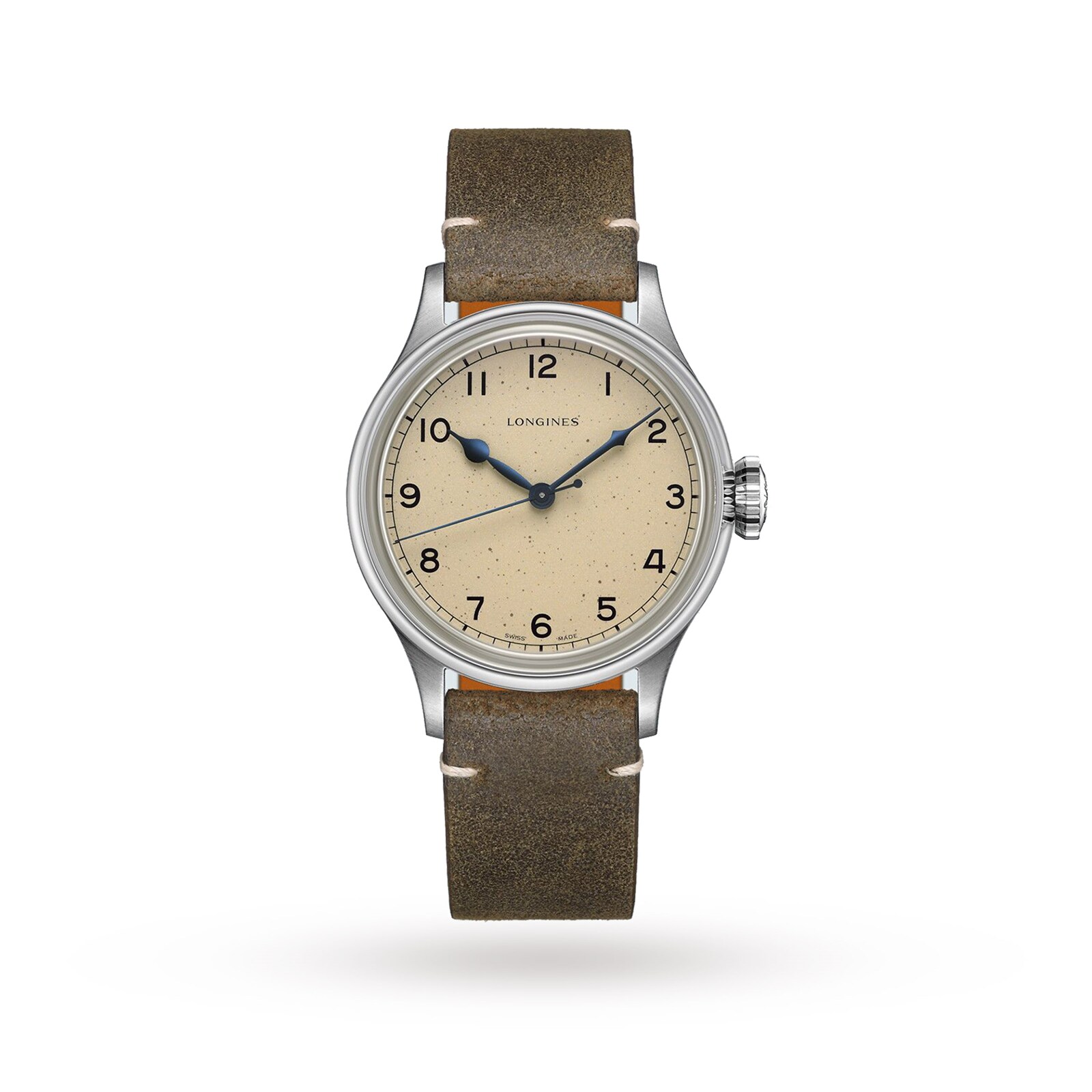 Replica Longines Military 39mm Mens details L28194932