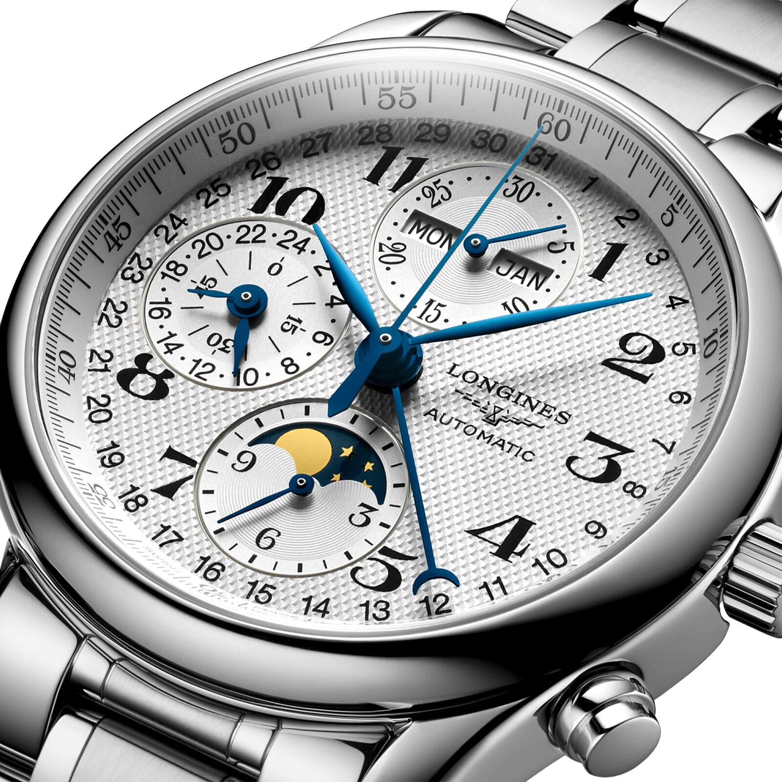 Replica Longines Master Collection 40mm Mens details L26734786 2 Replica Longines Master Collection 40mm Mens details L26734786