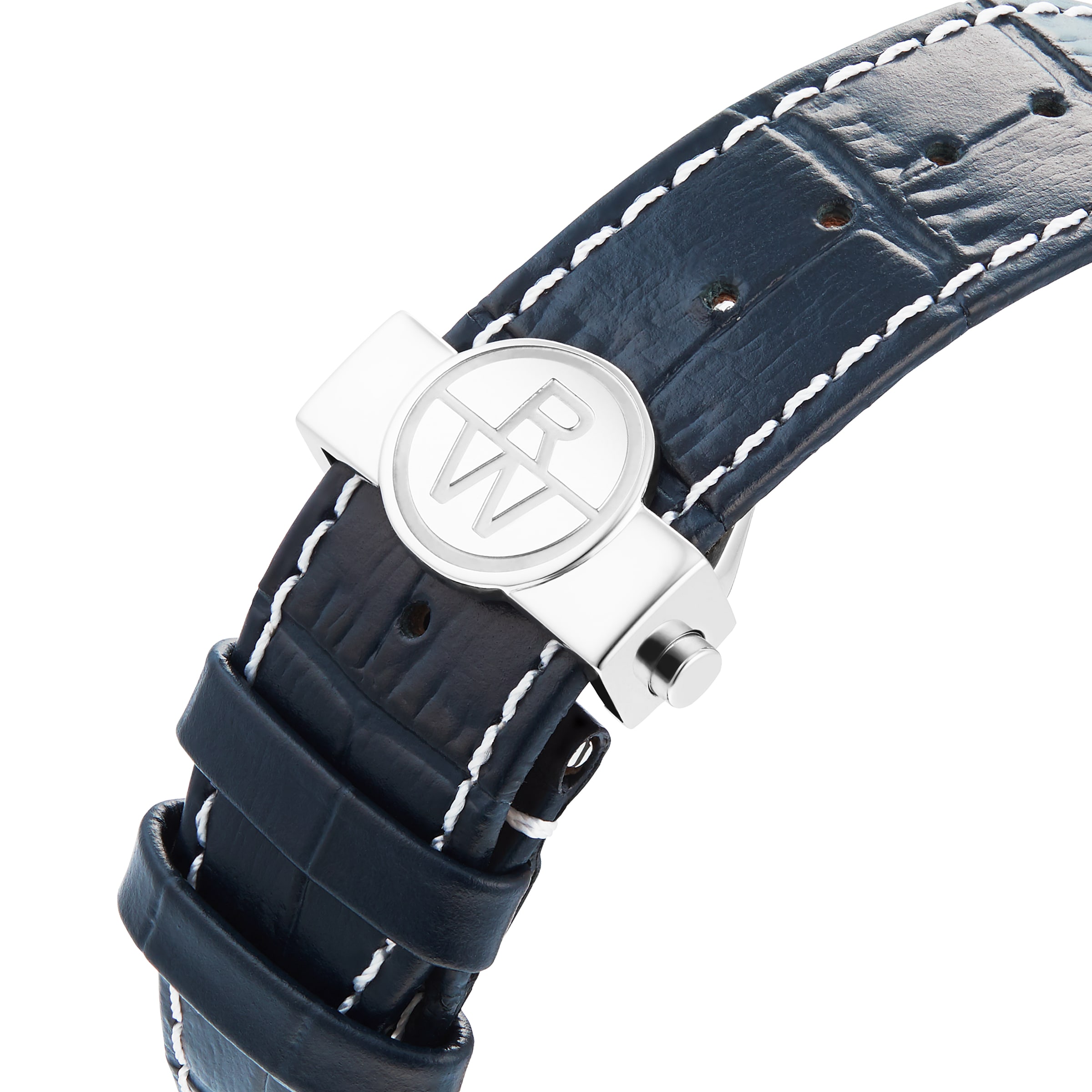 Replica Raymond Weil Blue Skeleton Freelancer 2785 42.5mm Mens details 2785-STC-65001