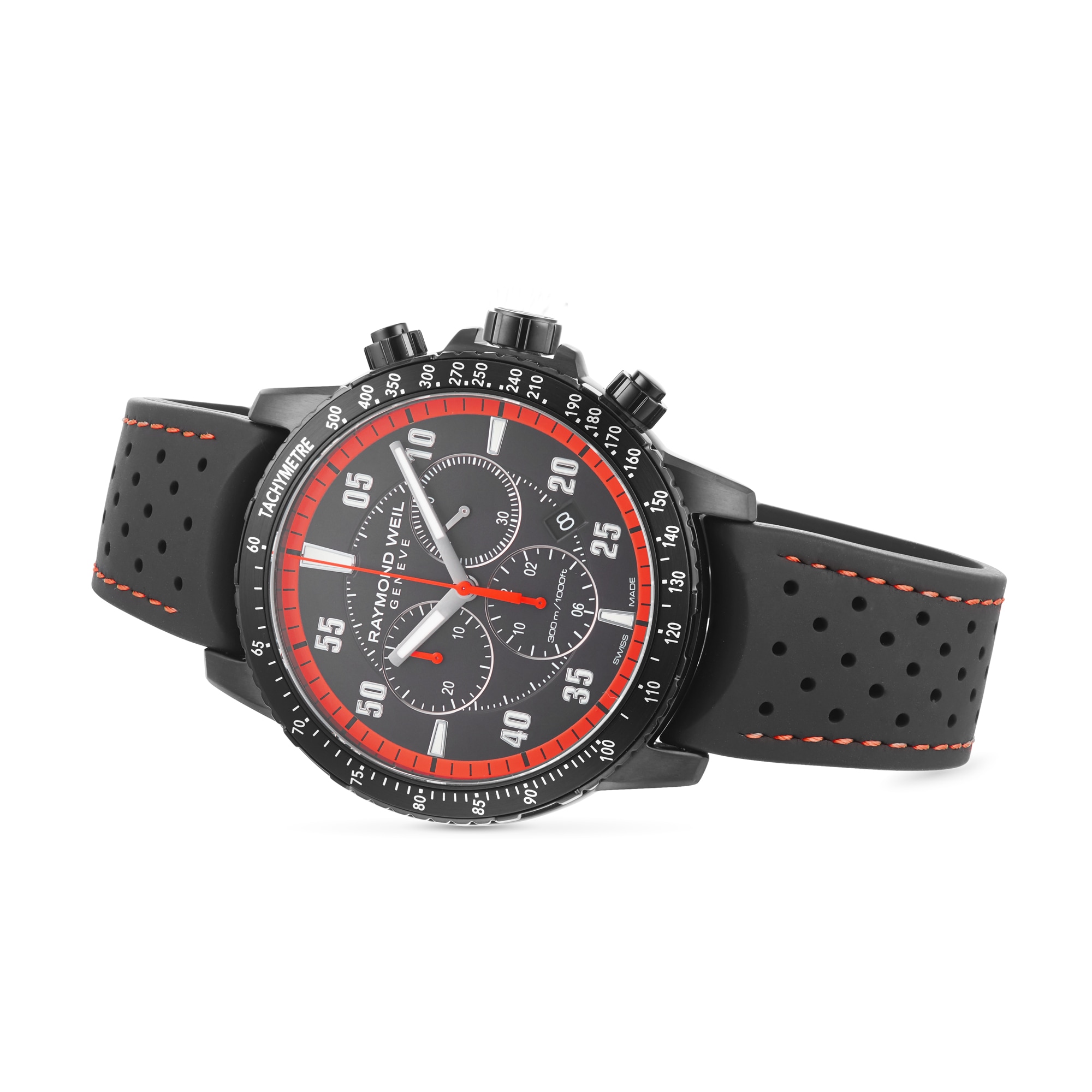 Replica Raymond Weil Tango 43mm Mens details Black 8570-BKR-05240
