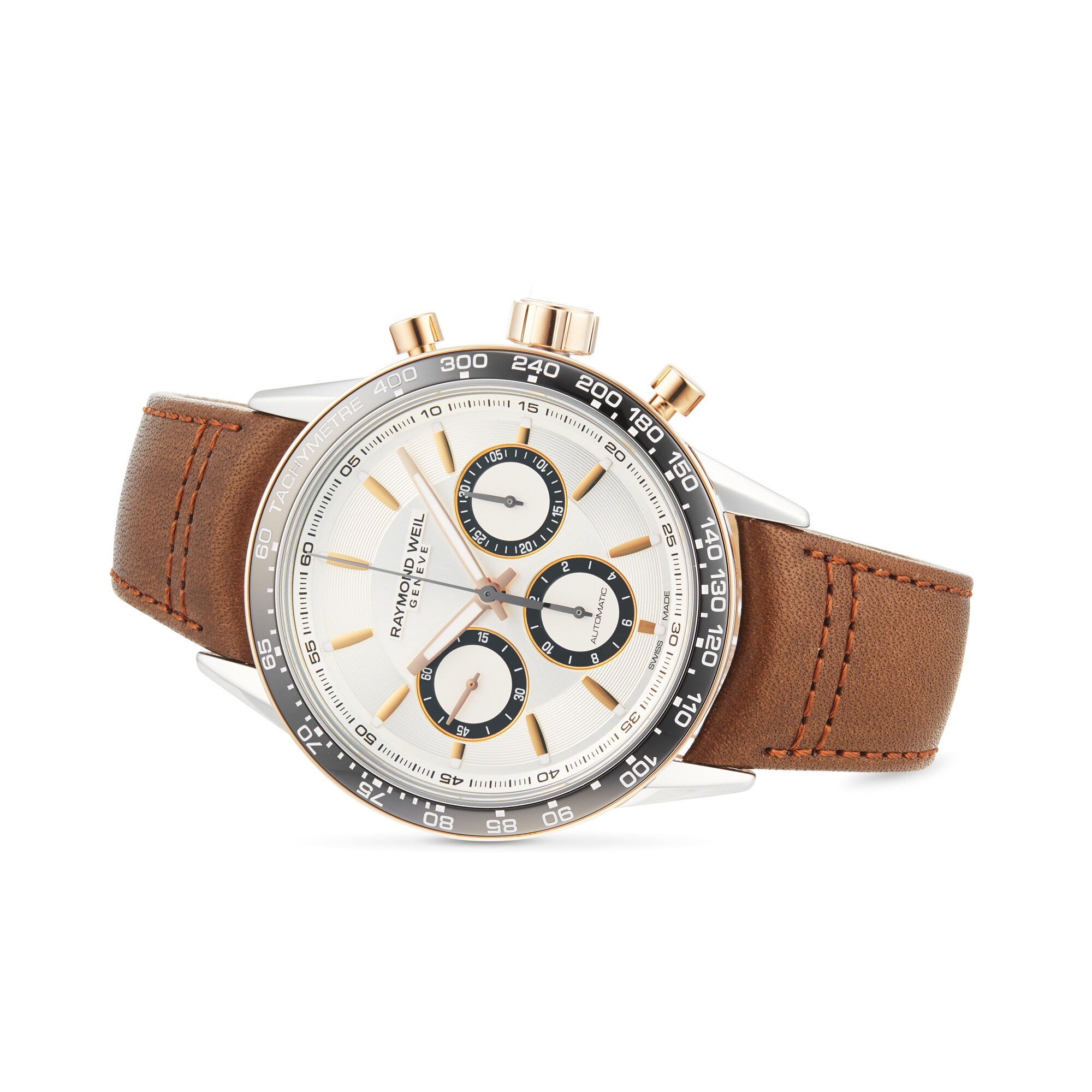 Replica Raymond Weil Freelancer 43.5mm Mens details Silver 7741-S51-65021