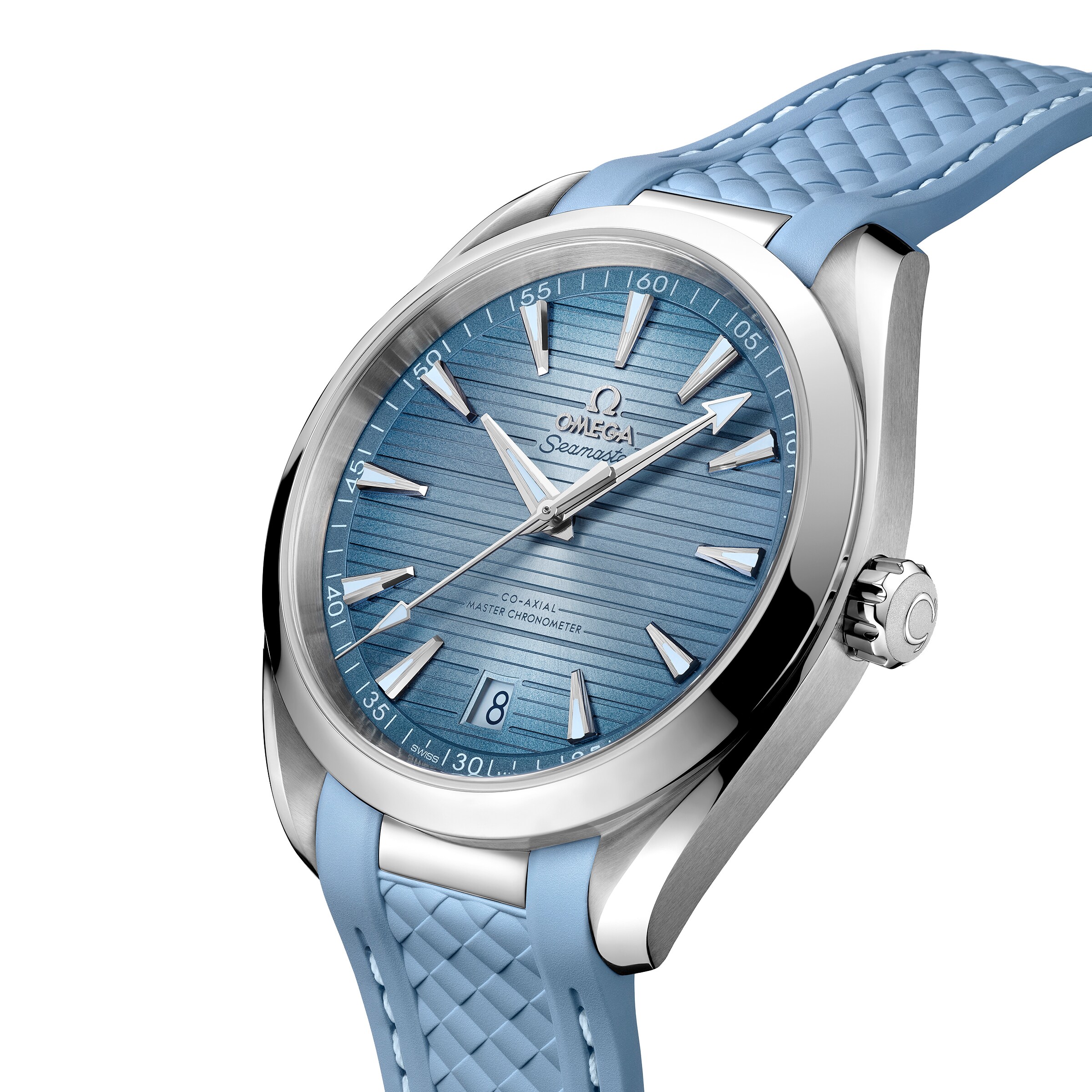 Replica Omega Seamaster Aqua Terra 150M Co-Axial Master Chronometer 41mm Summer Blue O22012412103008
