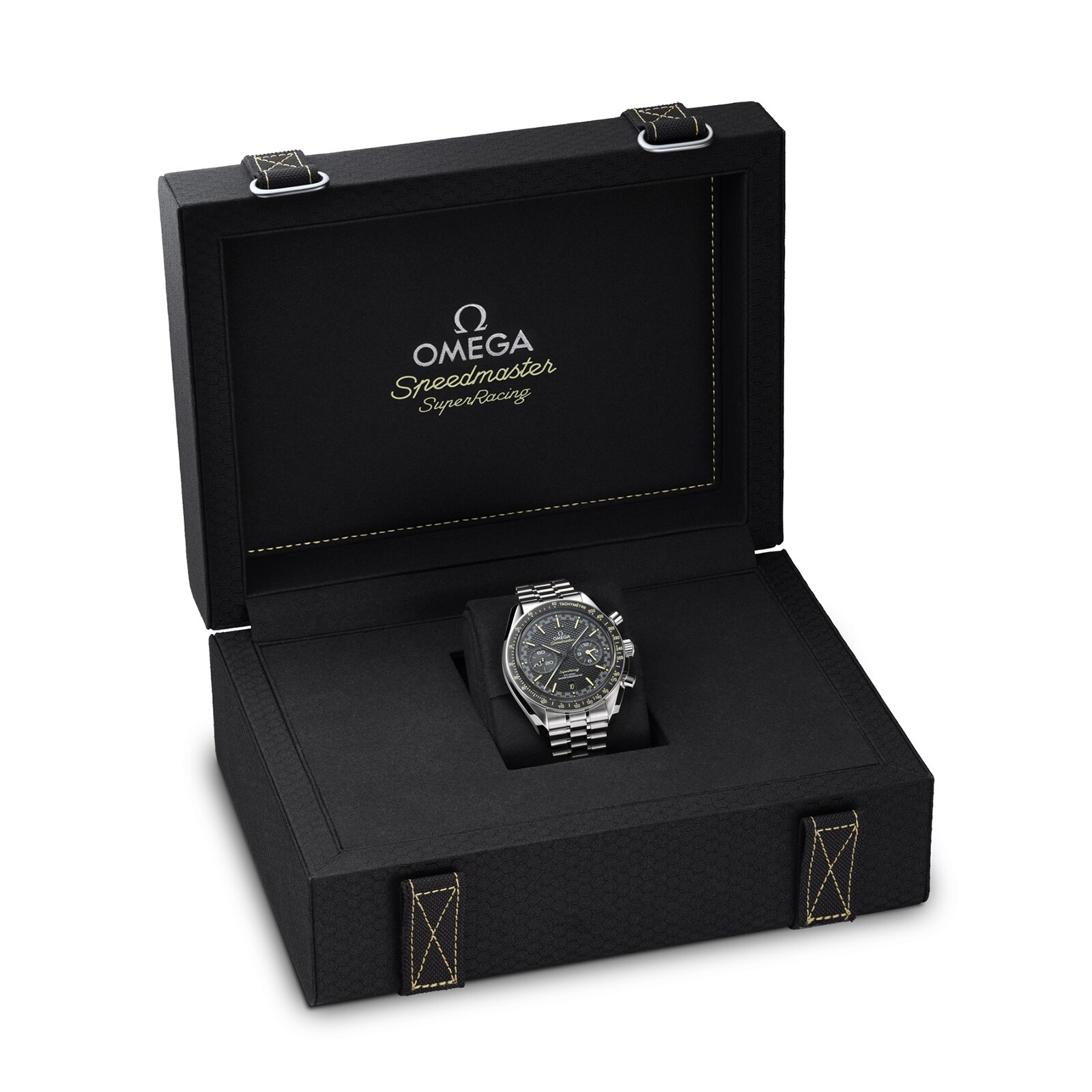 Replica Omega Super Racing Co-Axial Master Chronometer Chronograph 44.25mm Mens details O32930445101003