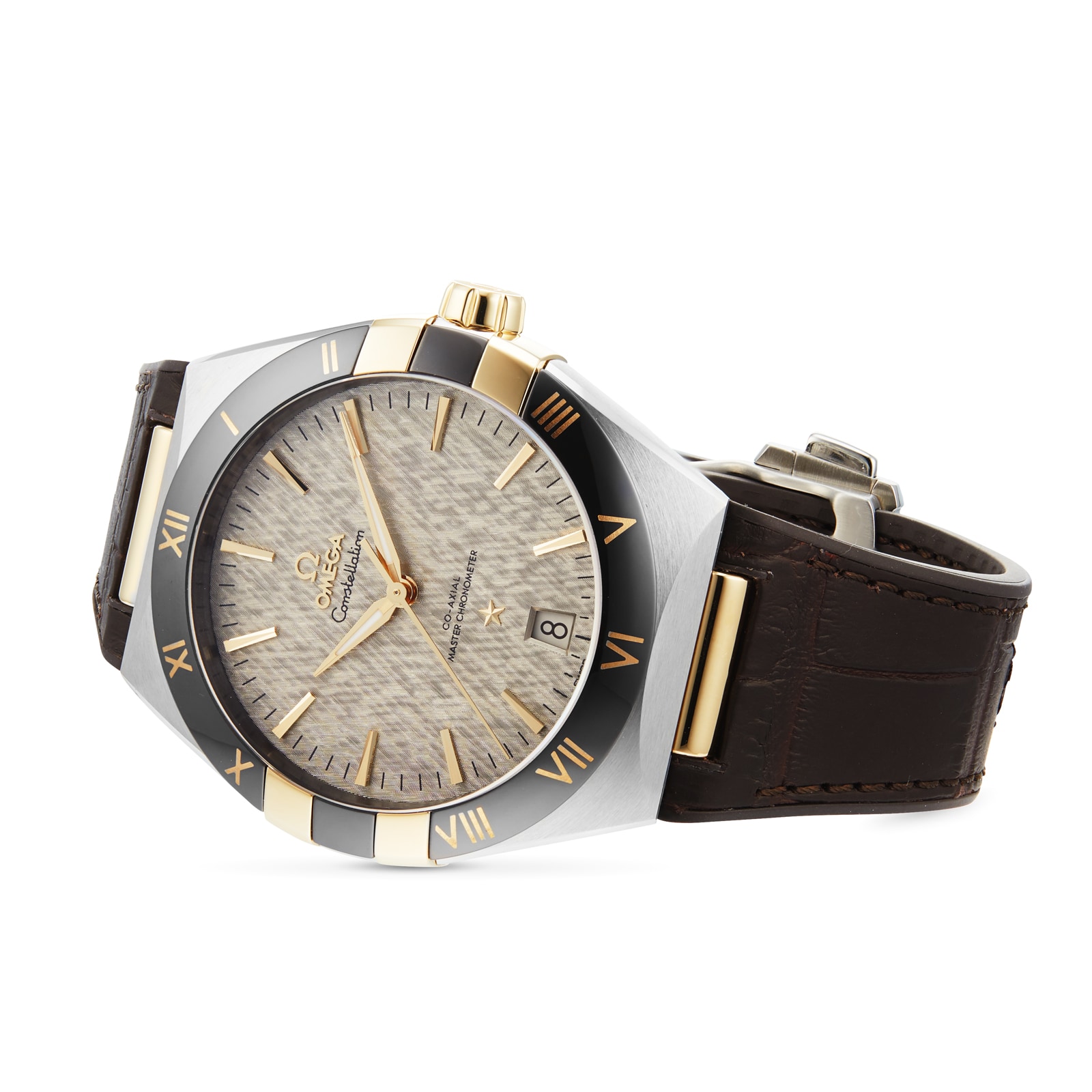 Replica Omega Constellation Co-Axial Master Chronometer 41mm Mens details Grey O13123412106002