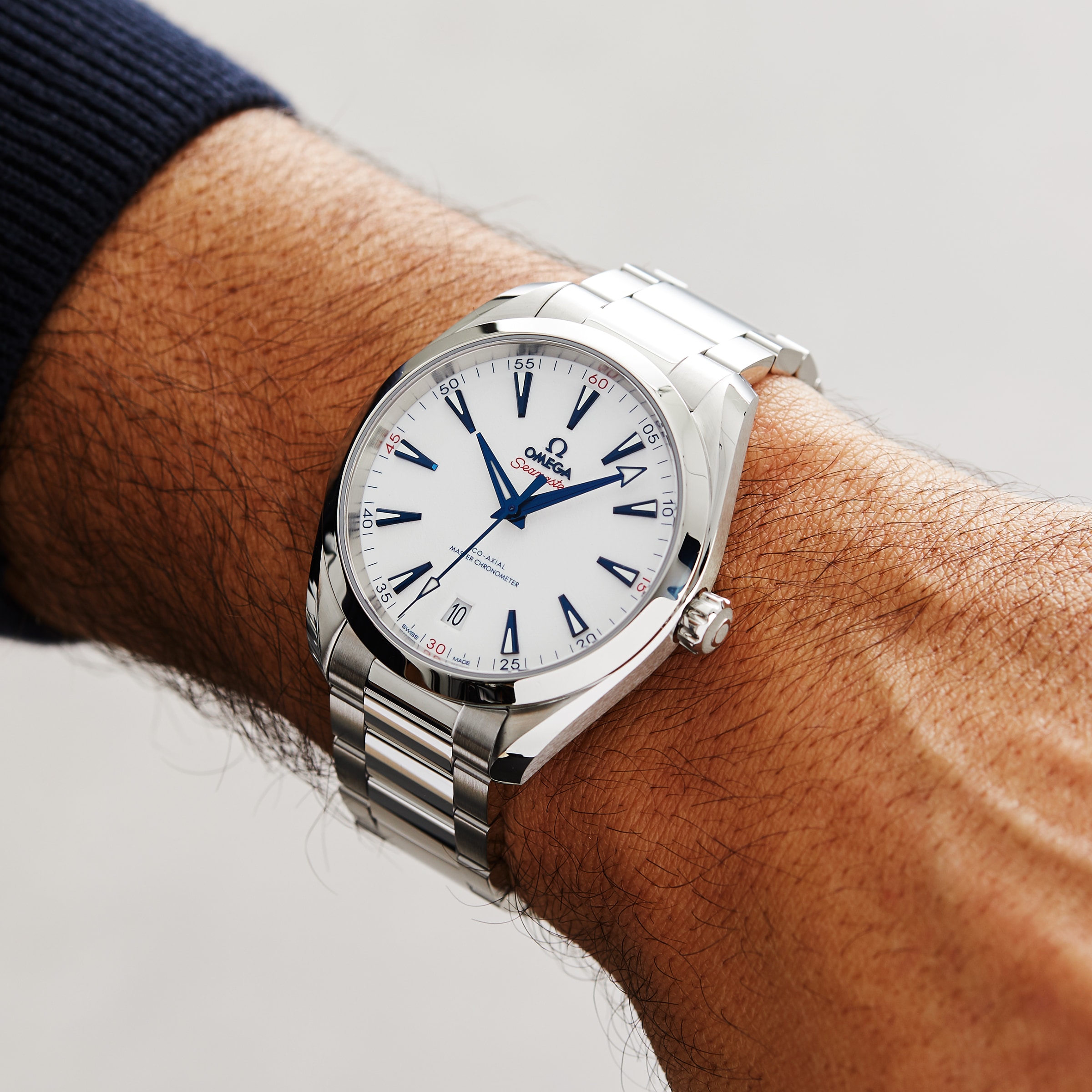 Replica Omega Seamaster Aqua Terra 150M Co-Axial Master Chronometer 41mm Beijing 2022 O52210412104001 2 Replica Omega Seamaster Aqua Terra 150M Co-Axial Master Chronometer 41mm Beijing 2022 O52210412104001