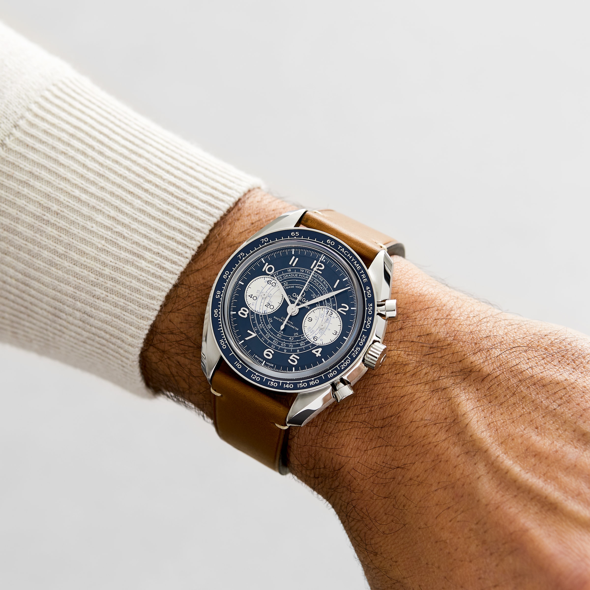 Replica Omega Speedmaster Chronoscope Co-Axial Master Chronometer Chronograph 43mm O32932435103001