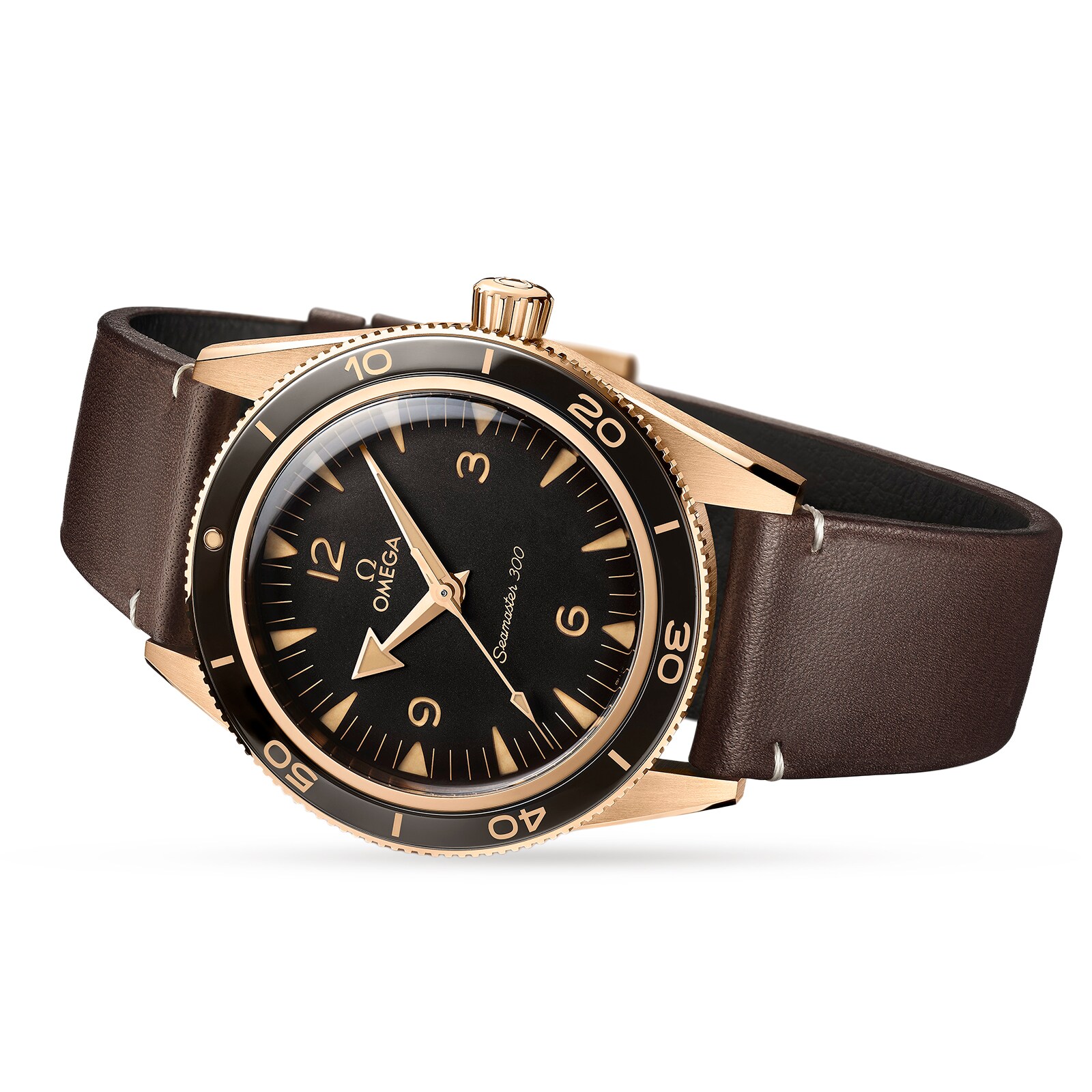 Replica Omega Seamaster 300 Co-Axial Master Chronometer 41mm Bronze Gold O23492412110001 2 Replica Omega Seamaster 300 Co-Axial Master Chronometer 41mm Bronze Gold O23492412110001