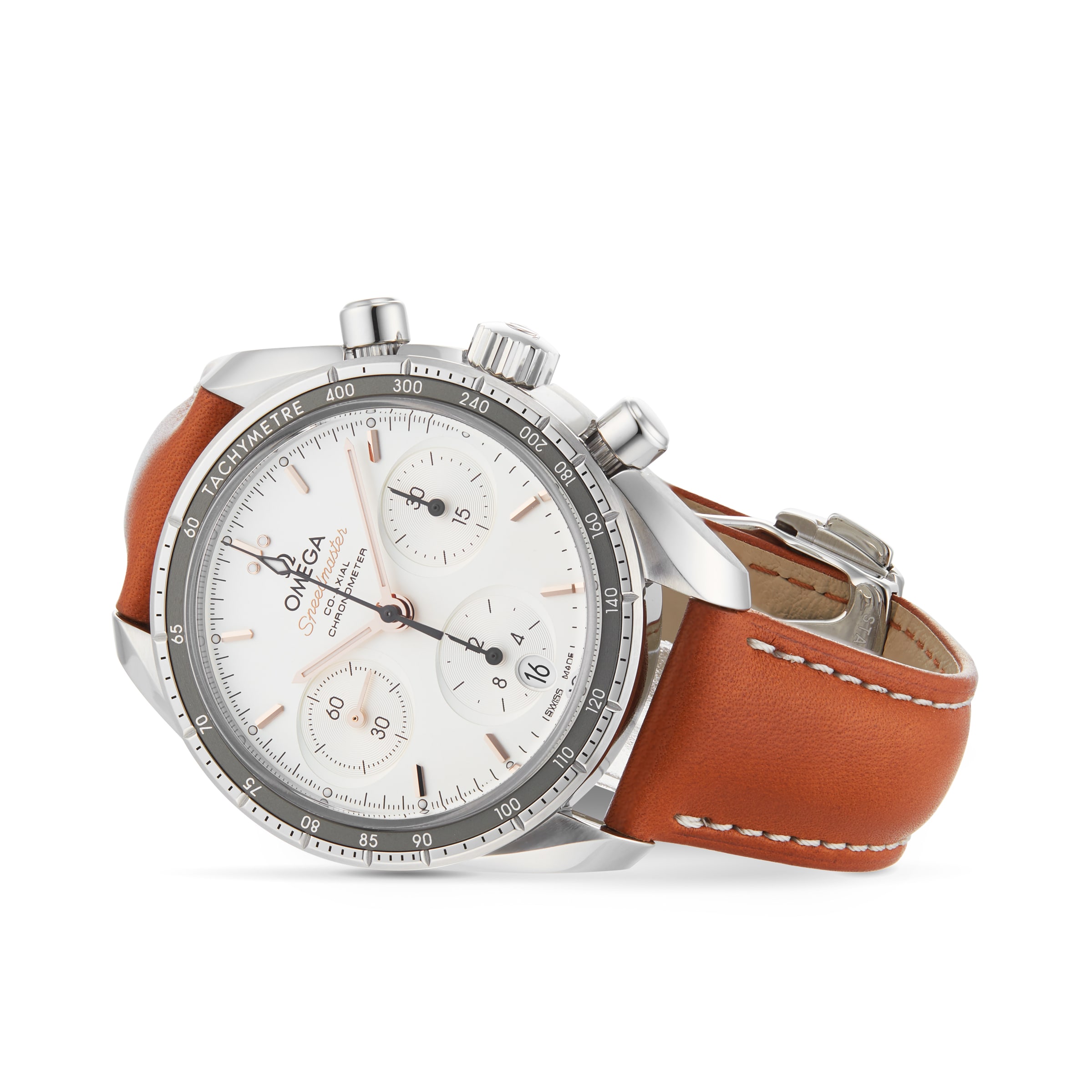 Replica Omega Speedmaster 38 Co-Axial Chronometer Chronograph 38mm O32432385002001 2 Replica Omega Speedmaster 38 Co-Axial Chronometer Chronograph 38mm O32432385002001