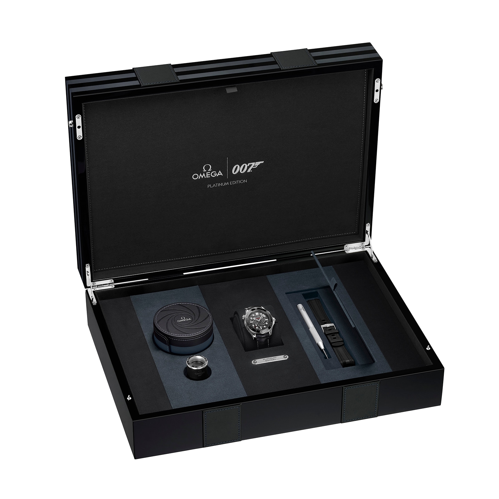 Replica Omega Seamaster Diver 300m Master Co-Axial Chronograph James Bond 007 Numbered Edition O21093422001001
