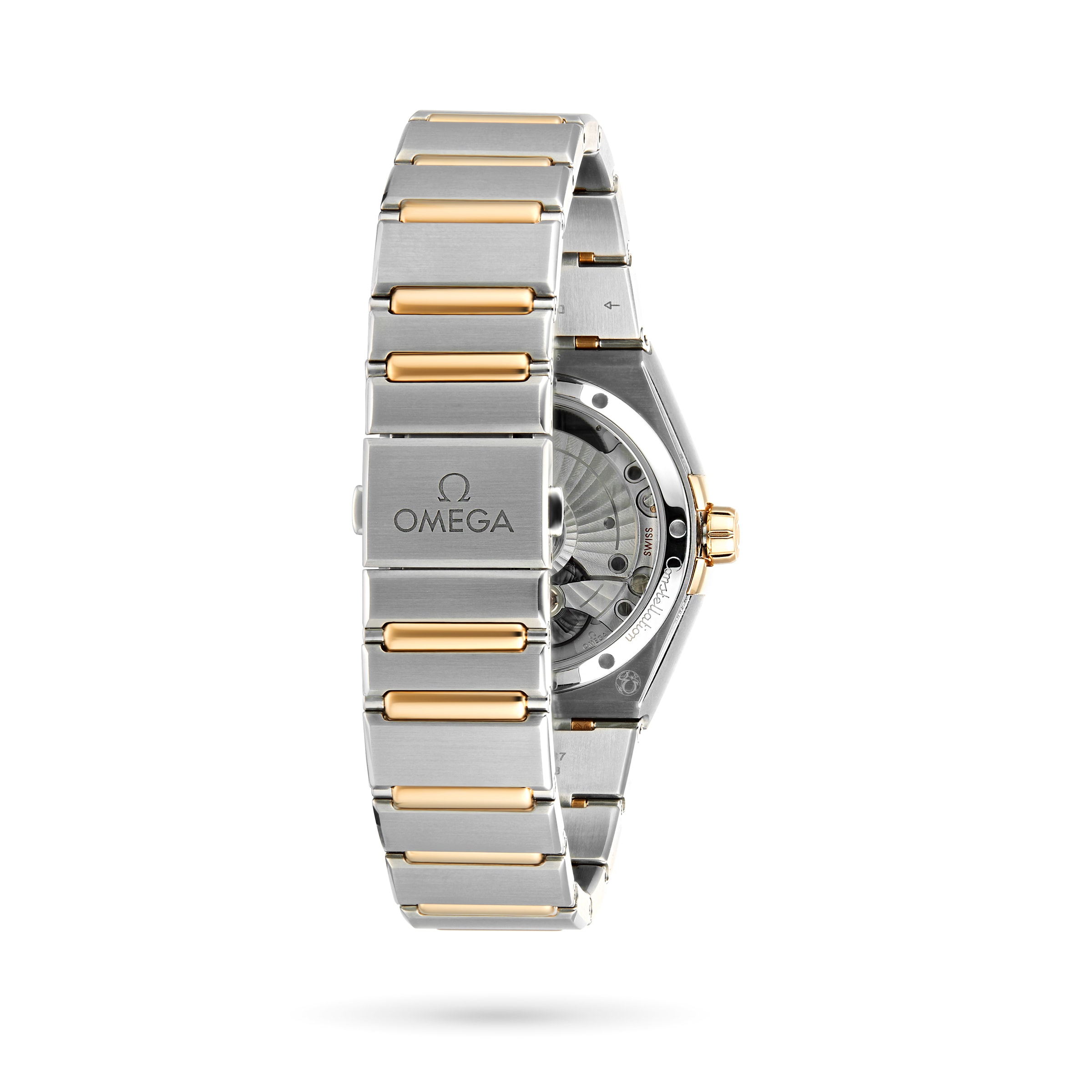 Replica Omega Constellation Co-Axial 36mm Mens details Gold O13120362008001
