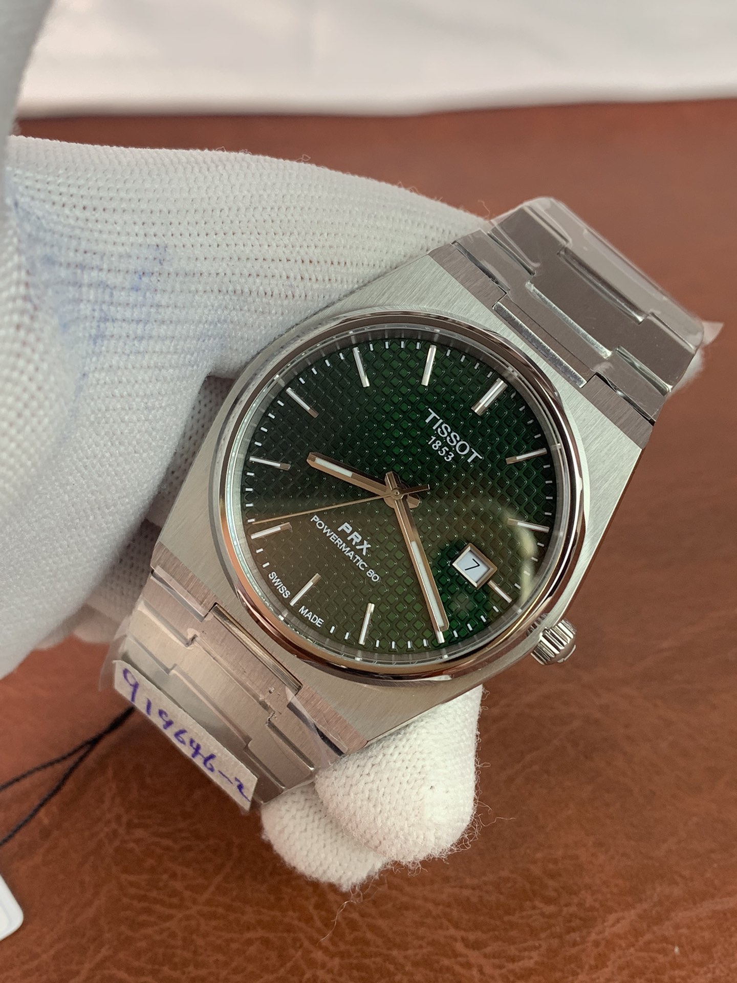 Replica Tissot Men T-Classic PRX Powermatic 80 T137.407.11.051.00 Green