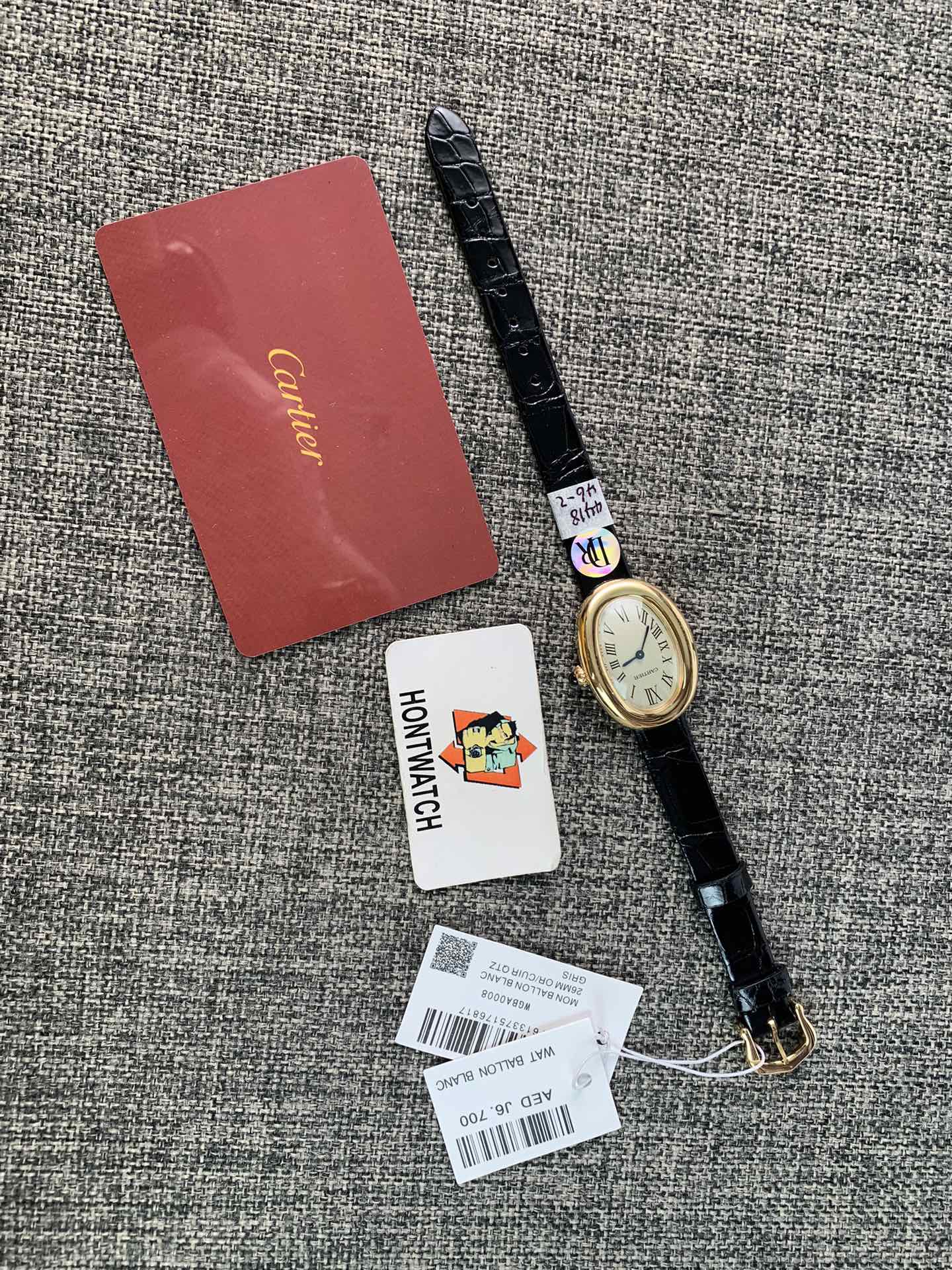 Replica Cartier Women Baignoire WGBA0007 Black 3 Replica Cartier Women Baignoire WGBA0007 Black