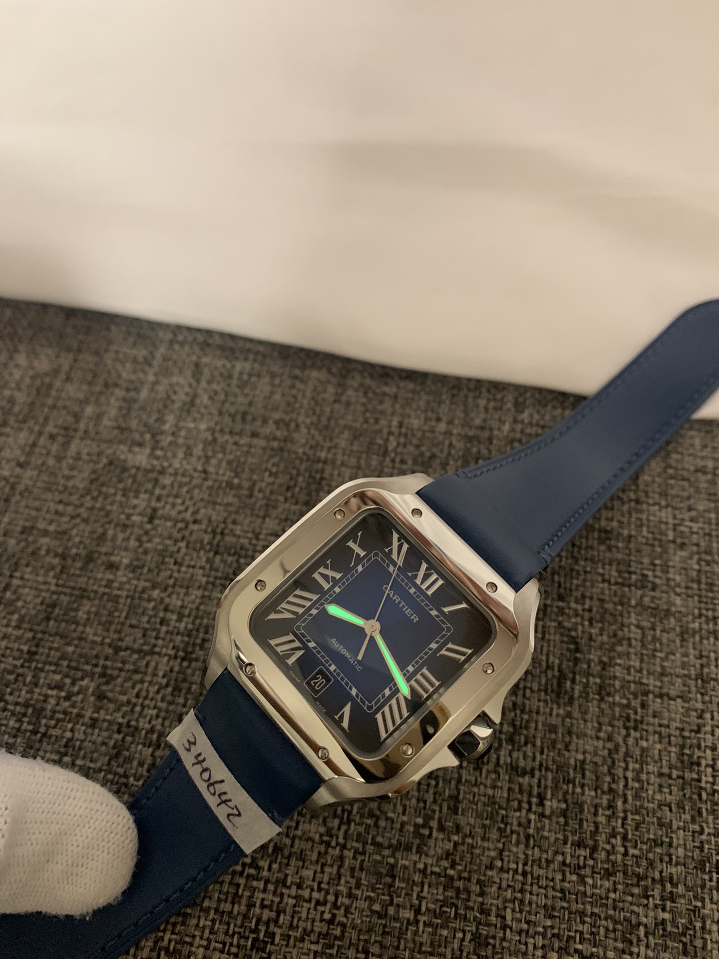 Replica Cartier Men Santos De Cartier WSSA0013 3 Replica Cartier Men Santos De Cartier WSSA0013