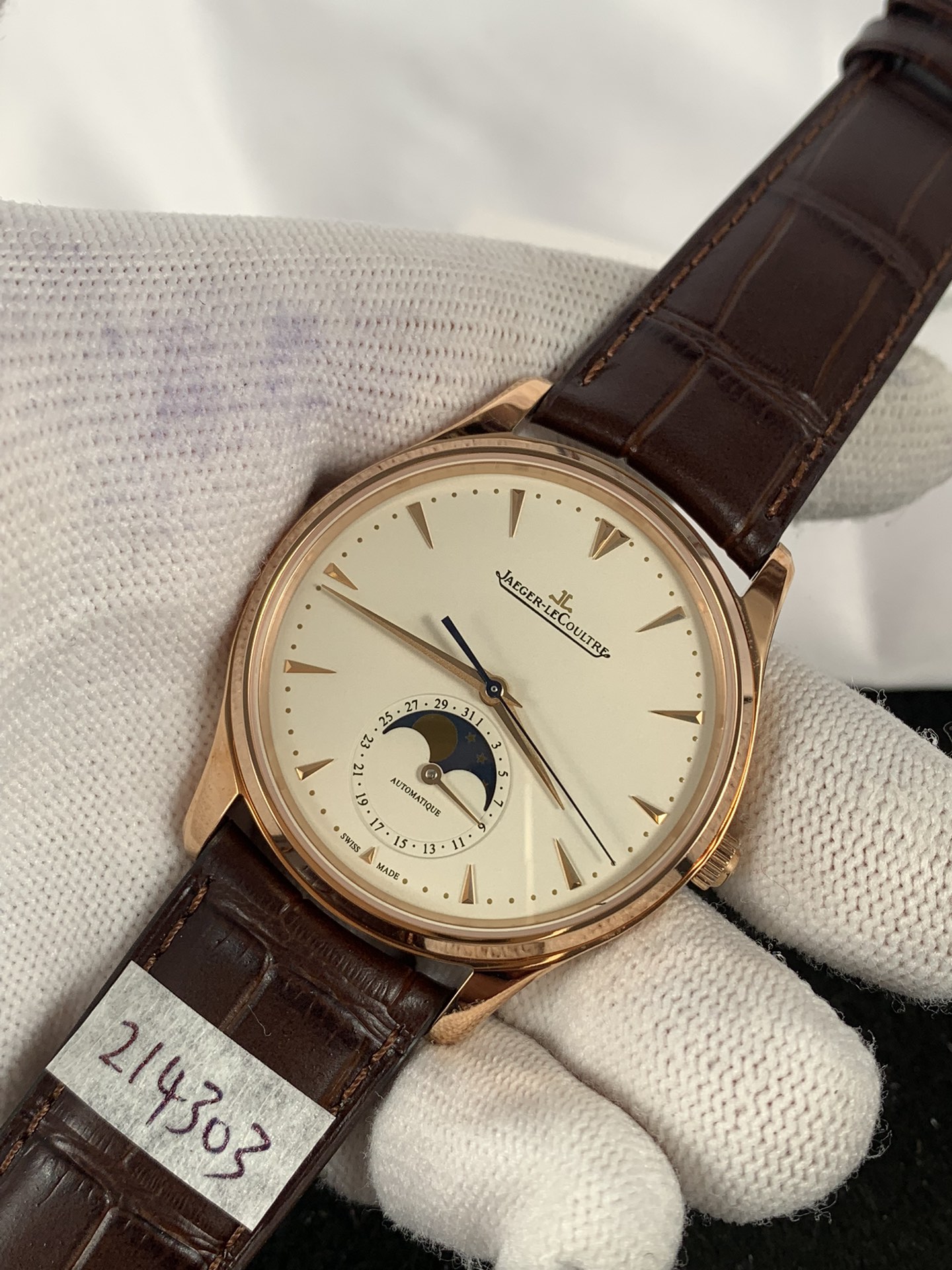 Replica Jaeger Le Coultre Men Master Ultra Thin MoonphaseQ1362520