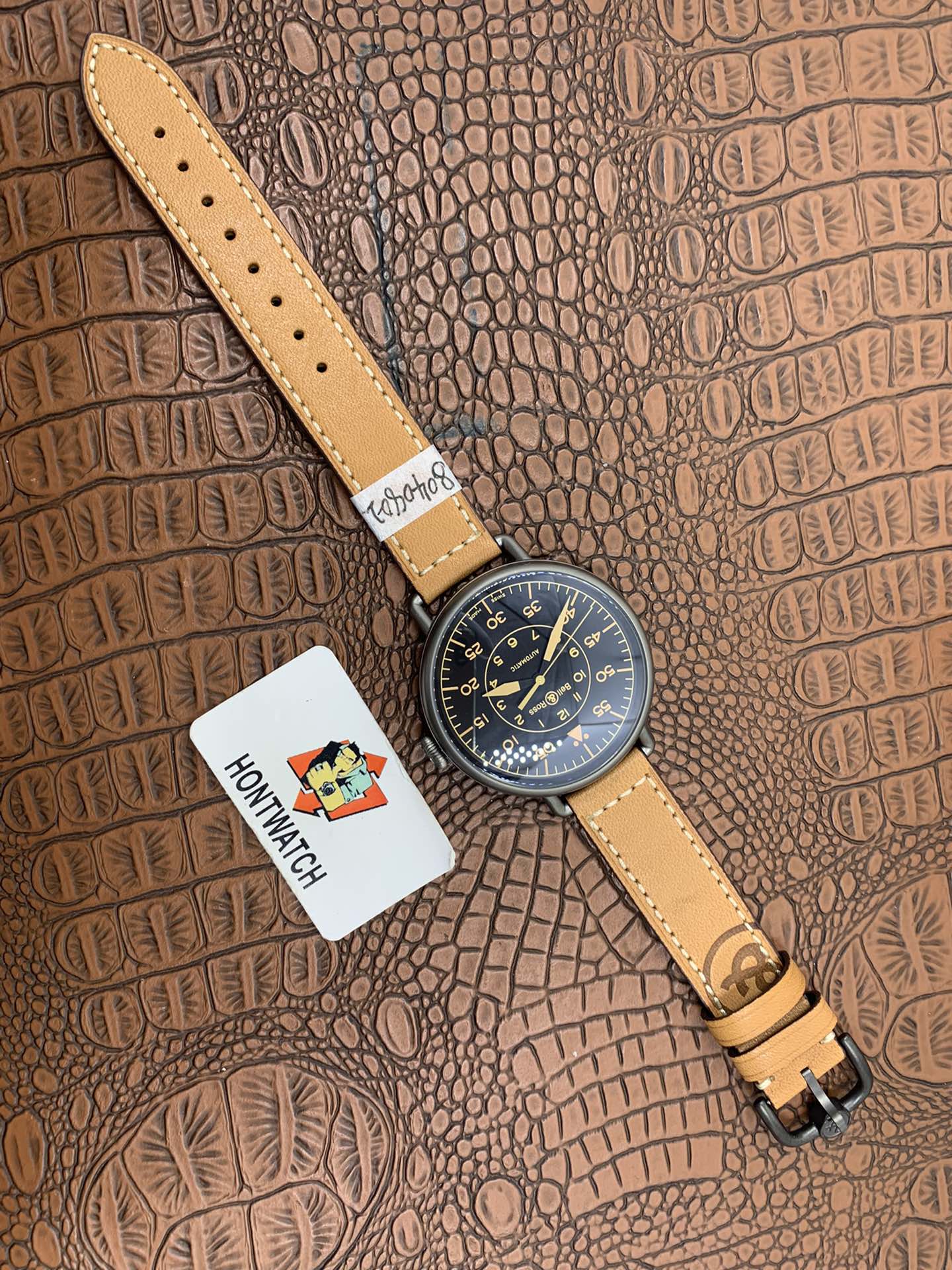Replica Bell & Ross Mens WW1-92 Heritage BRWW192-HER/SCA 3 Replica Bell & Ross Mens WW1-92 Heritage BRWW192-HER/SCA