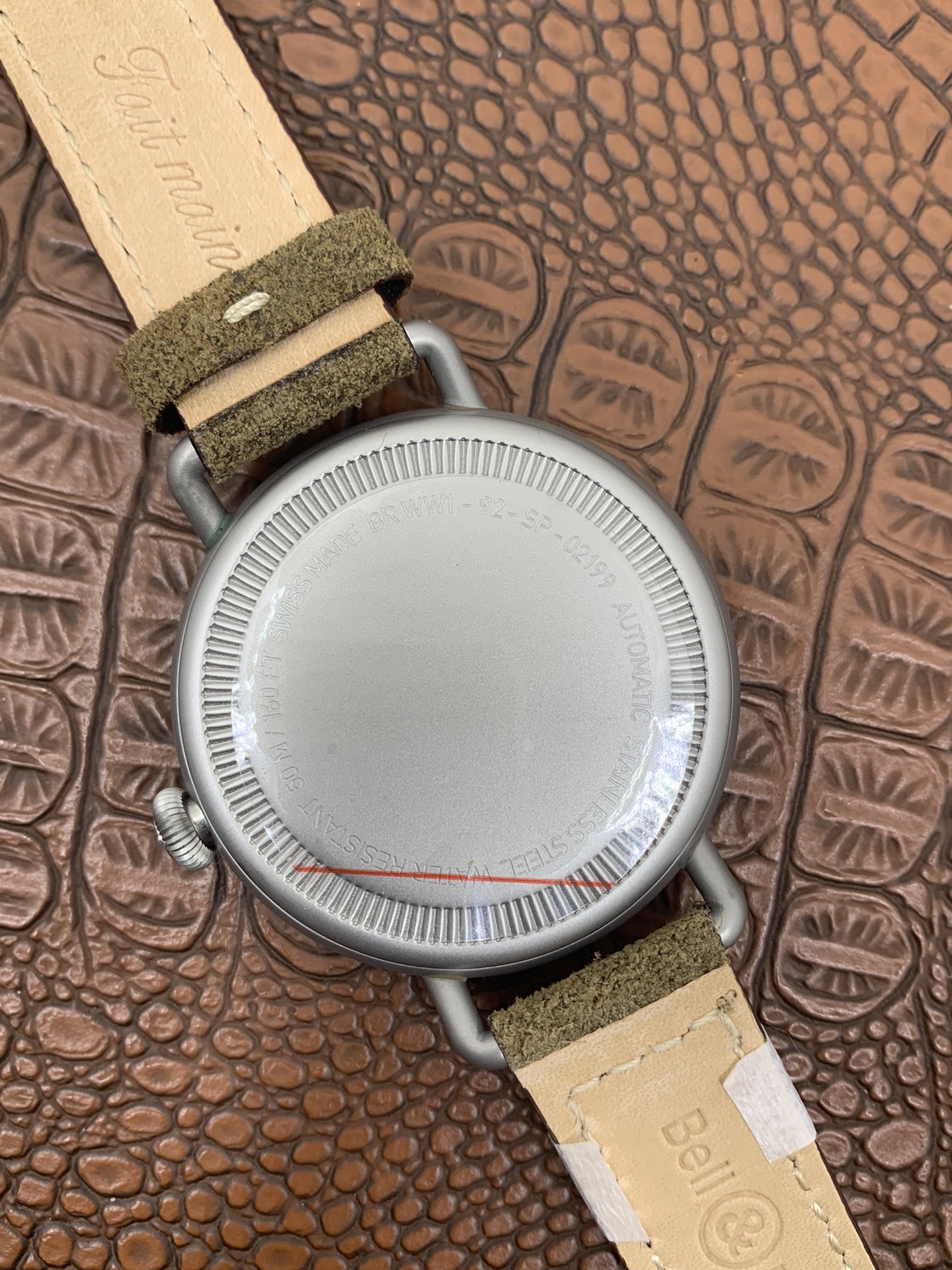 Replica Bell & Ross Mens WW1-92 Heritage BRWW192-MIL/SCA 3 Replica Bell & Ross Mens WW1-92 Heritage BRWW192-MIL/SCA