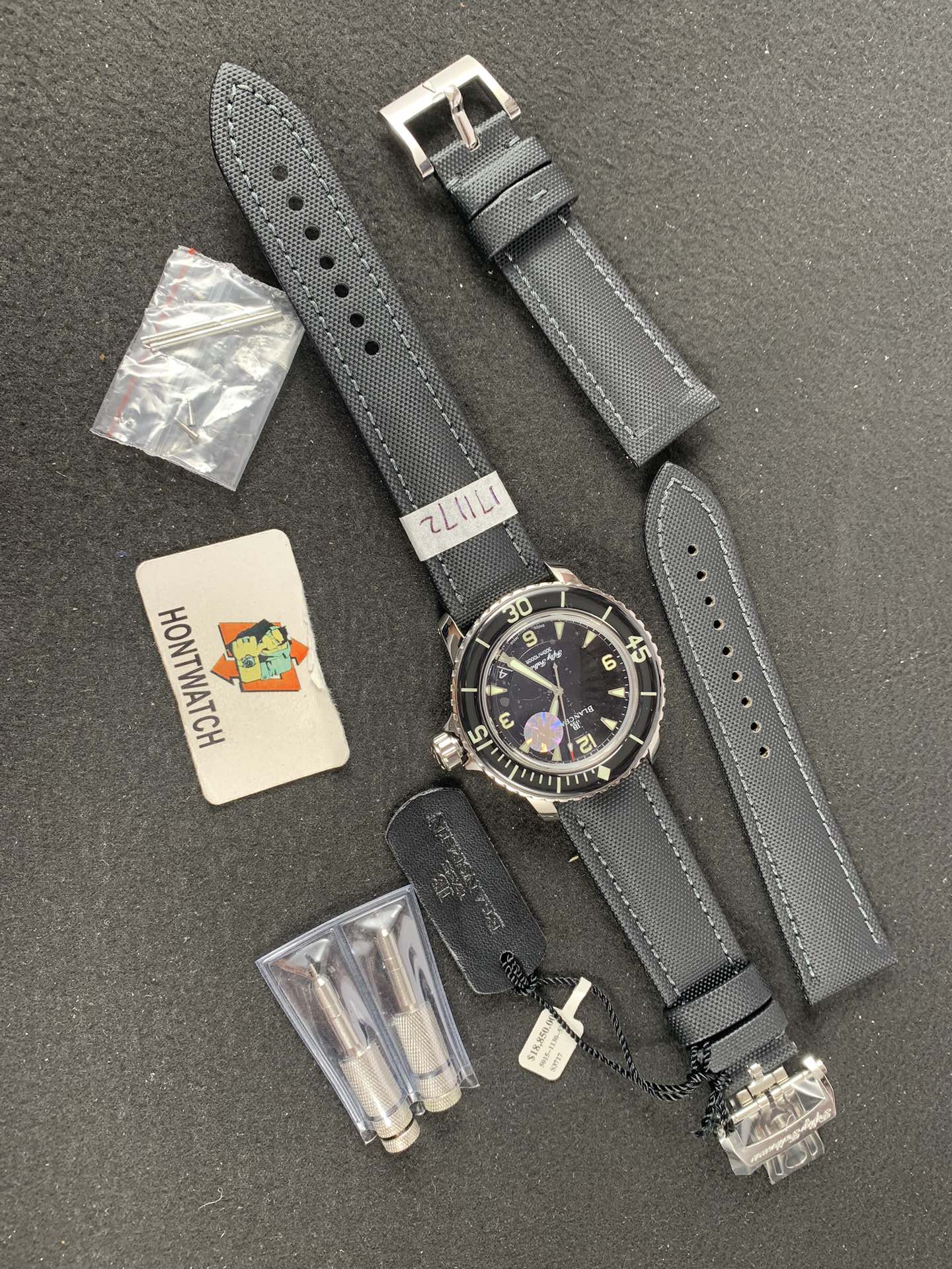 Replica Blancpain Men Fifty Fathoms 5015-12B30-B52A