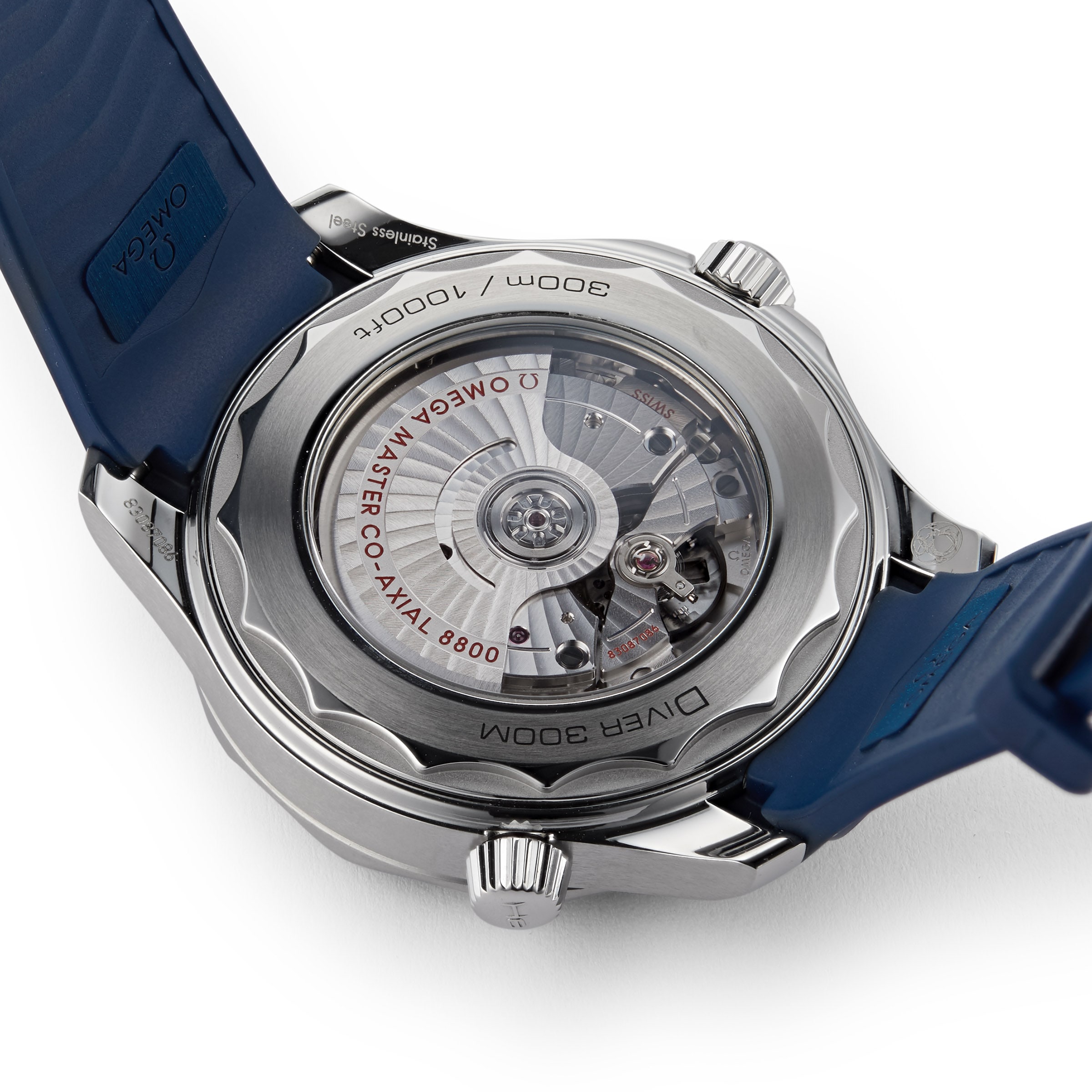 Replica Omega Seamaster Diver 300 Co-Axial Mens details O21032422003001
