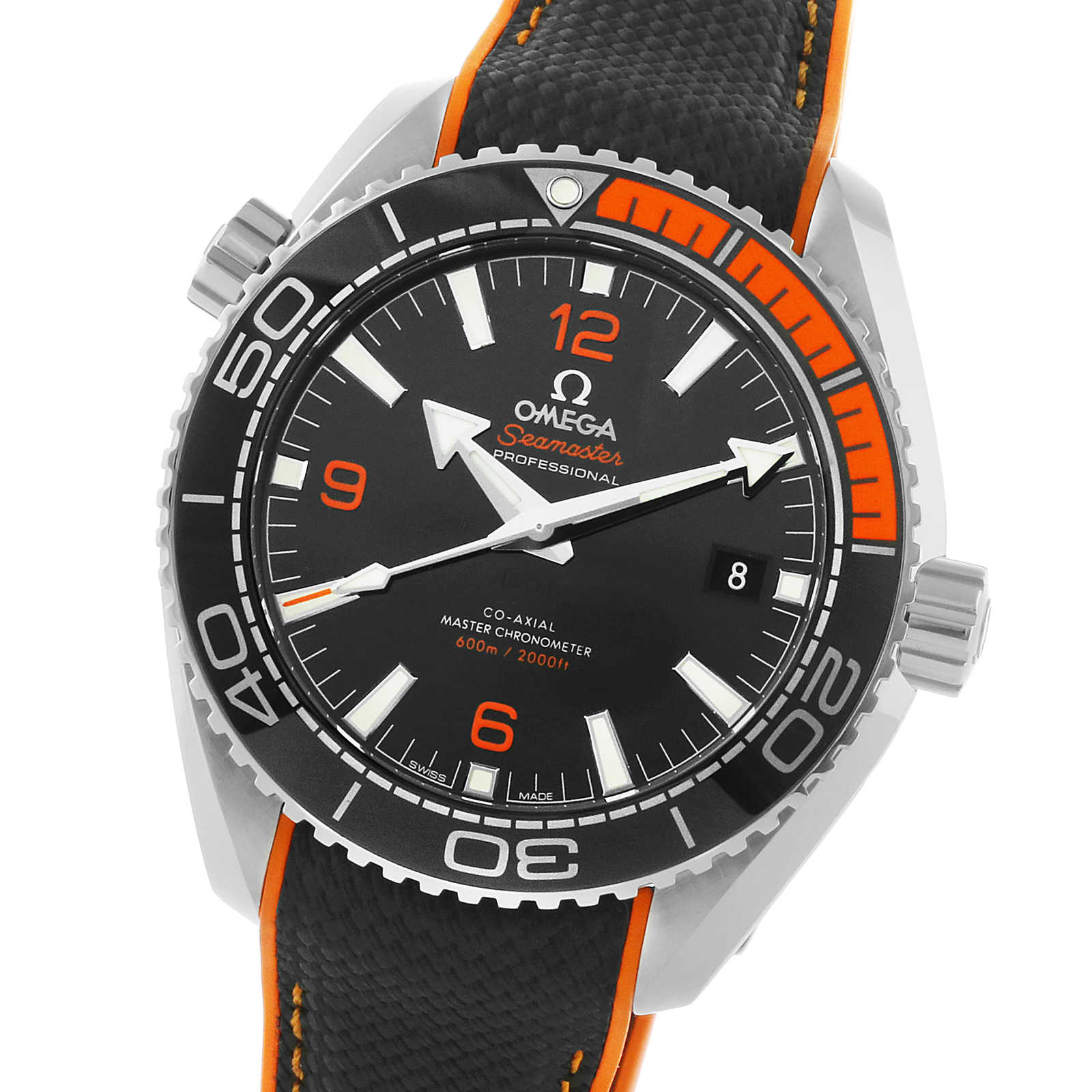 Replica Omega Seamaster Planet Ocean 600M Mens 43.5mm Automatic Co-Axial Divers details O21532442101001