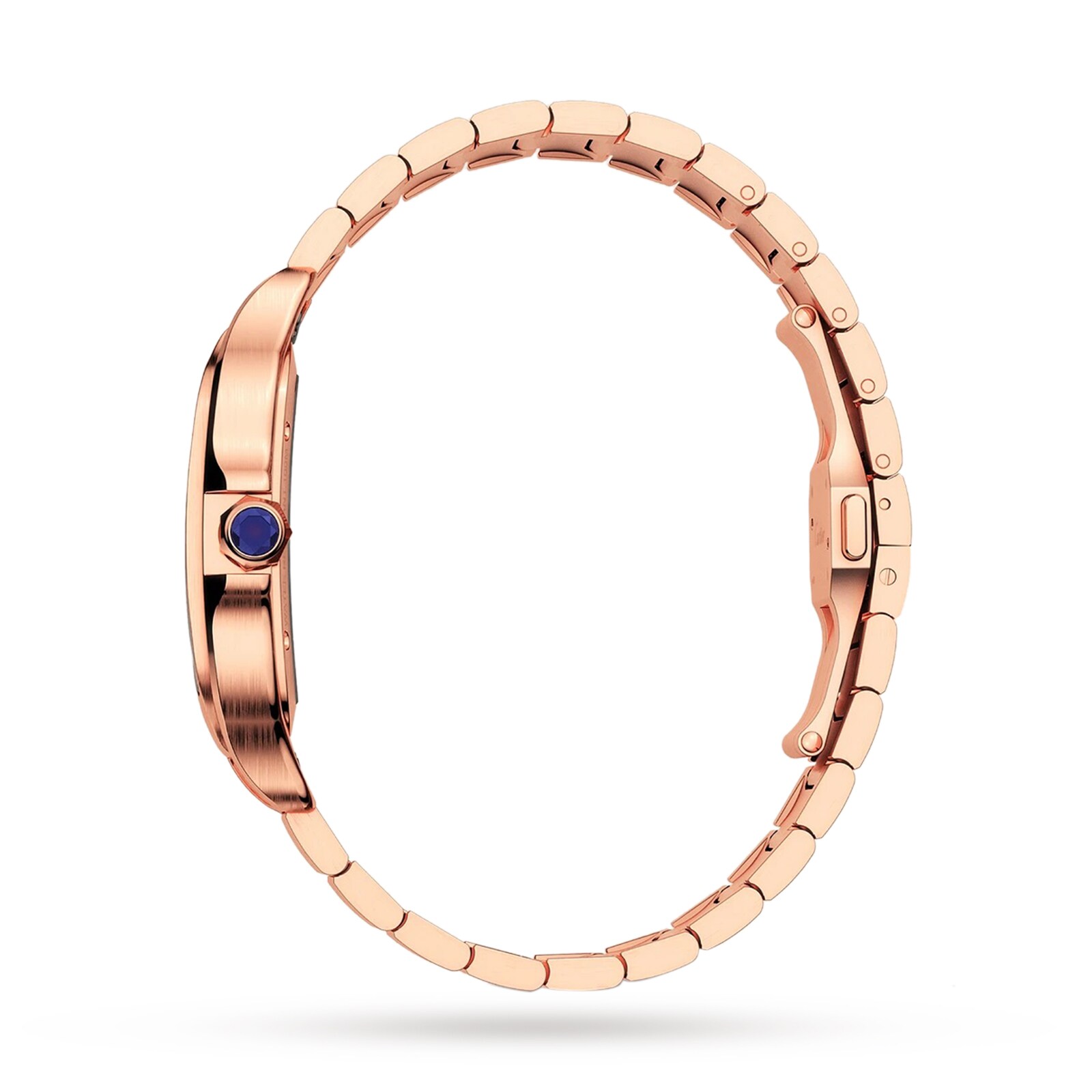 Replica Cartier Santos De Cartier details Large Model Manual Winding Rose Gold WHSA0016